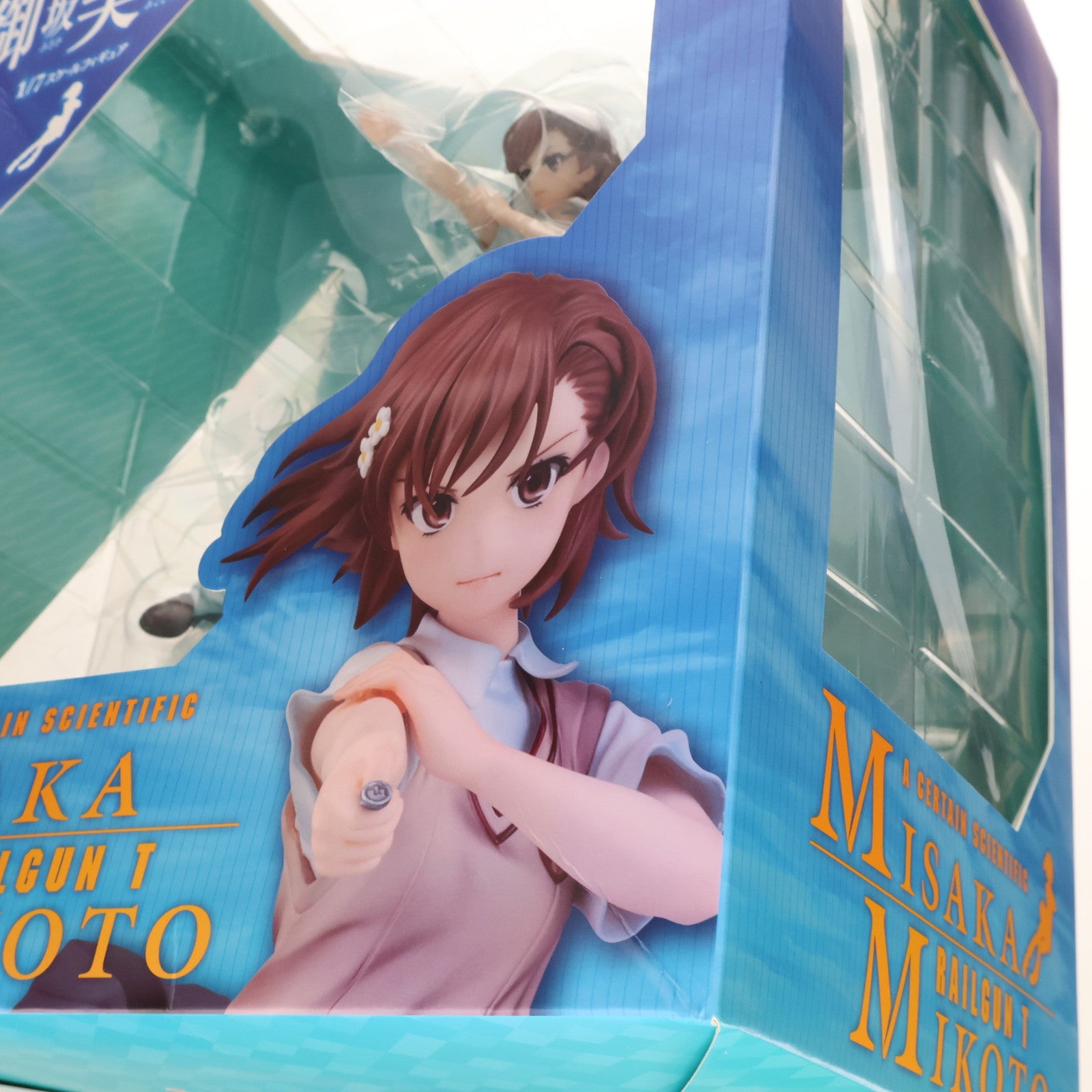 【中古即納】[FIG] 御坂美琴(みさかみこと) とある科学の超電磁砲T 1/7 完成品 フィギュア 絵梦(エモン)トイズ(EMONTOYS)(20210901)