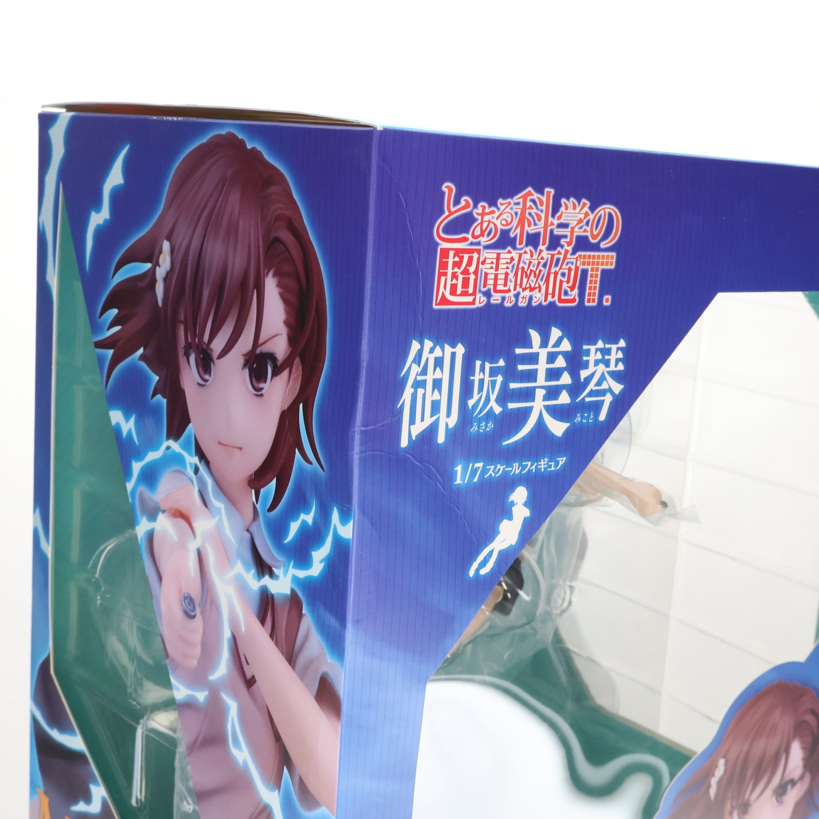 【中古即納】[FIG] 御坂美琴(みさかみこと) とある科学の超電磁砲T 1/7 完成品 フィギュア 絵梦(エモン)トイズ(EMONTOYS)(20210901)