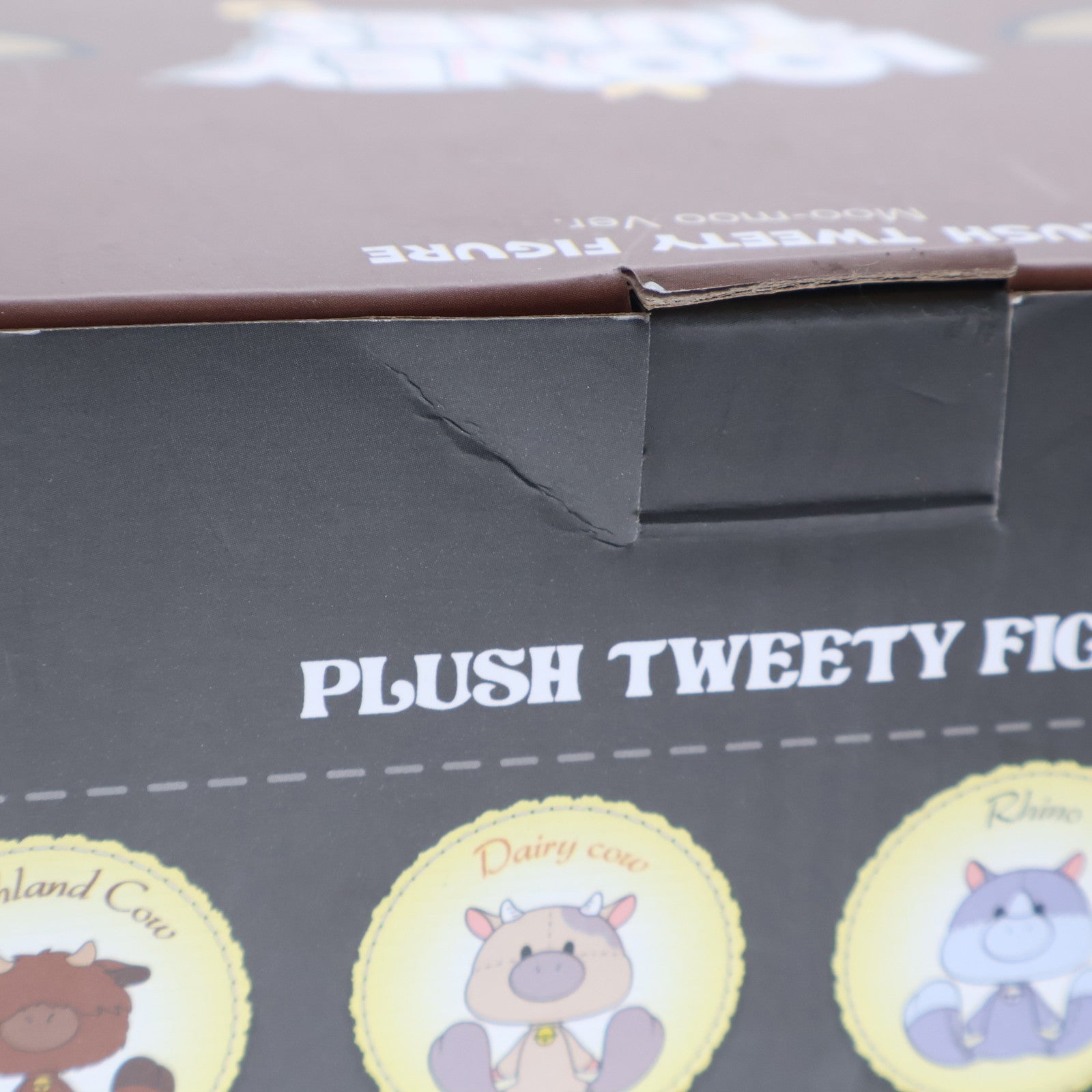 【中古即納】[FIG] ブラウンのウシ トゥイーティー(モーモー・バージョン) ふわふわフィギュア ルーニー・テューンズ 完成品 可動フィギュア SOAP STUDIO(ソープスタジオ)(20211130)