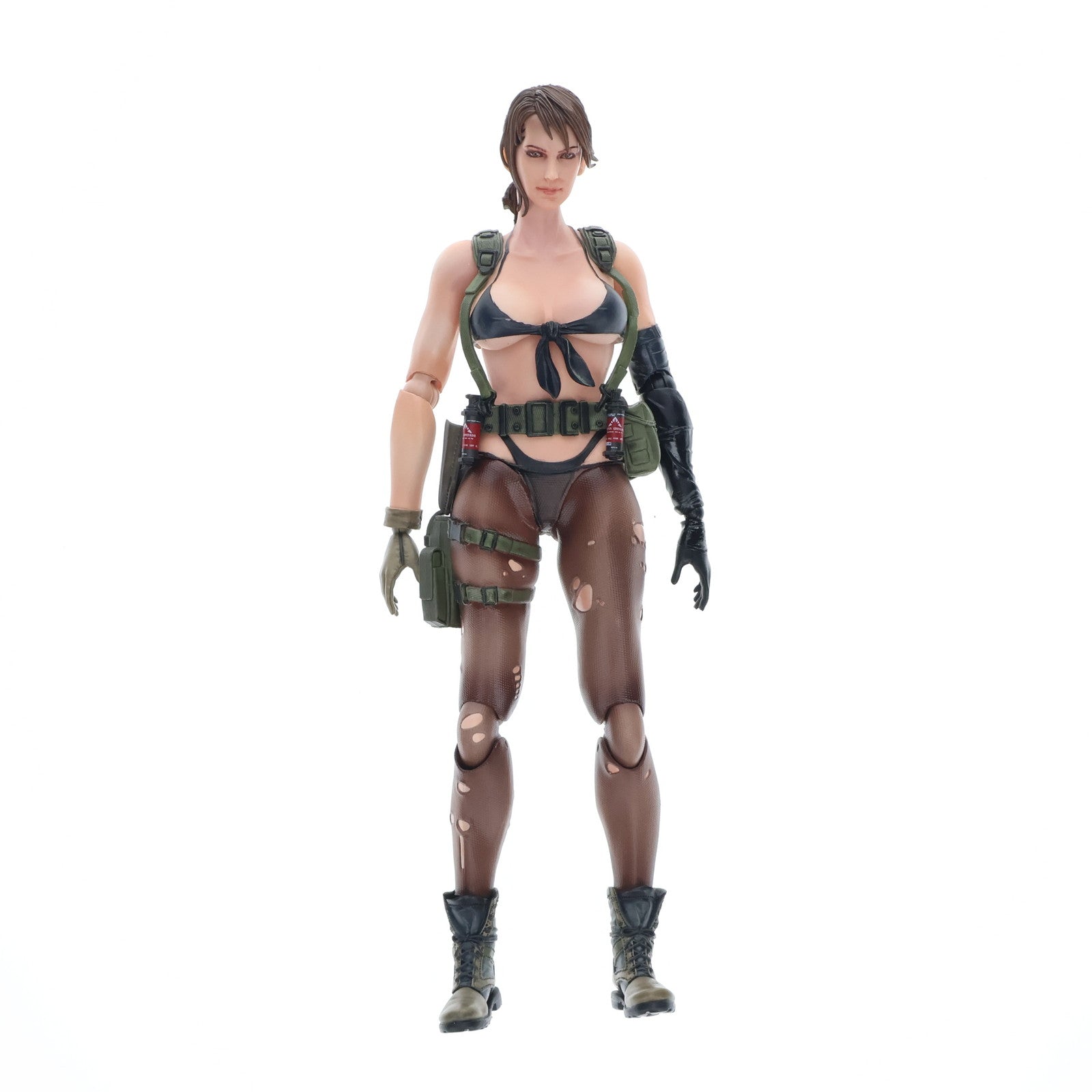 【中古即納】[FIG] PLAY ARTS改(プレイアーツ改) クワイエット METAL GEAR SOLID V(メタルギア・ソリッド 5) 完成品 可動フィギュア スクウェア・エニックス(20150510)