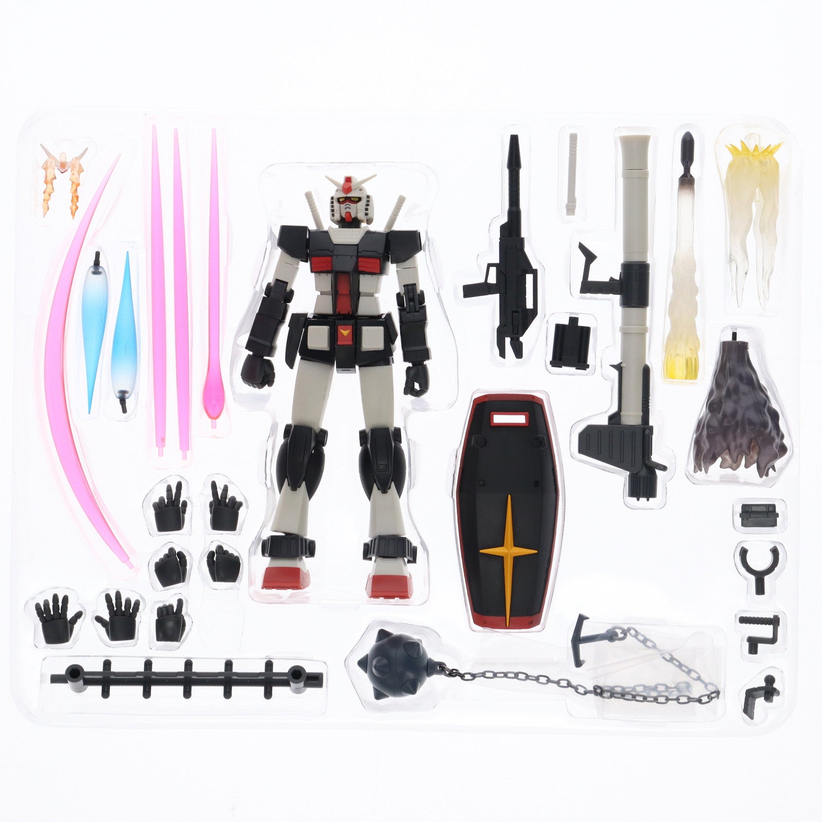 【中古即納】[FIG] ROBOT魂(SIDE MS) RX-78-1 プロトタイプガンダム ver. A.N.I.M.E. 機動戦士ガンダム MSV 完成品 可動フィギュア バンダイ(20171111)