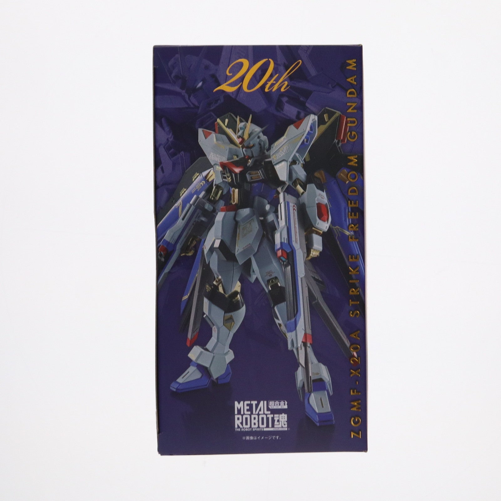 【中古即納】[FIG] 魂ウェブ商店限定 METAL ROBOT魂(SIDE MS) ストライクフリーダムガンダム 20th Anniversary Ver. 機動戦士ガンダムSEED DESTINY(シード デスティニー) 完成品 可動フィギュア バンダイスピリッツ(20231130)