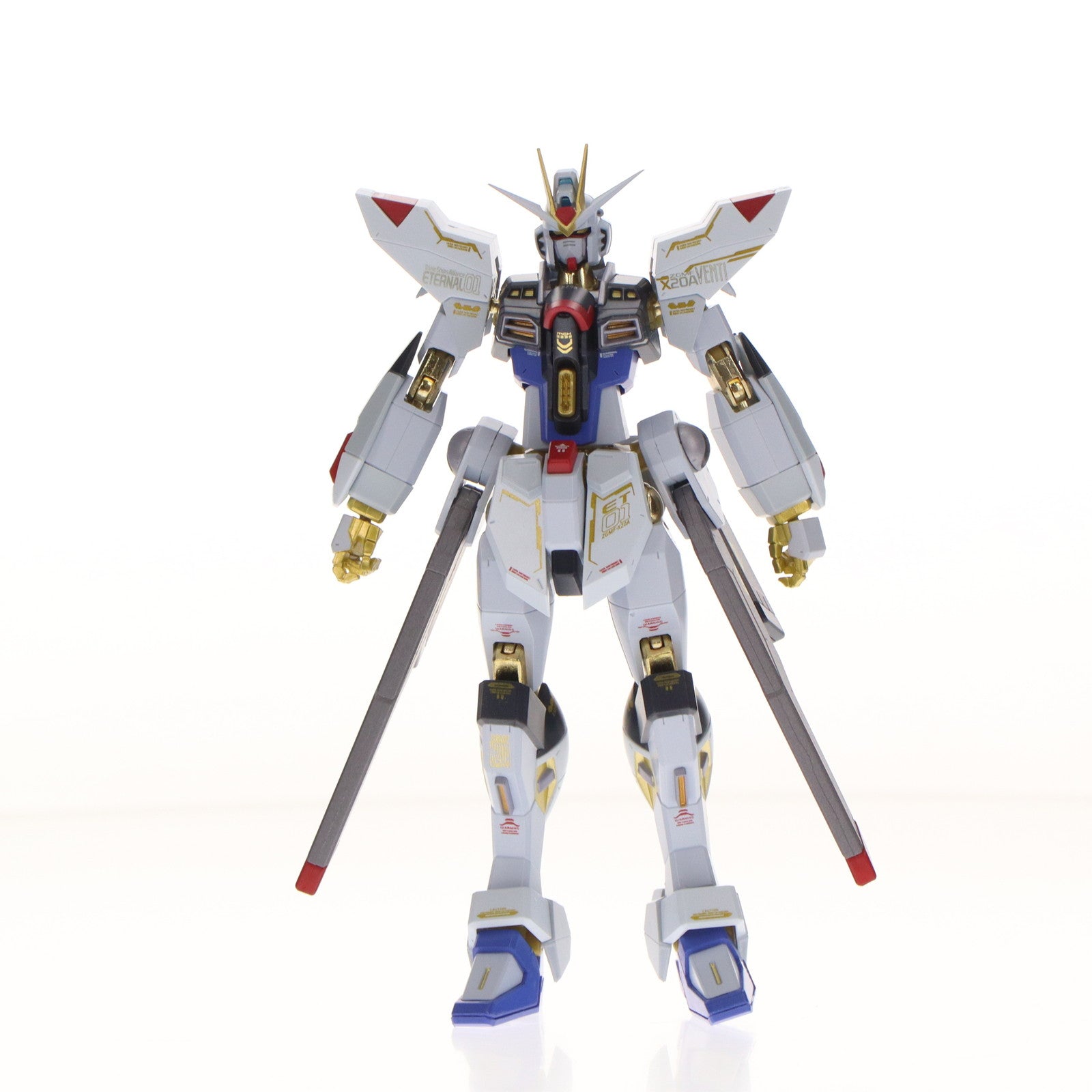 【中古即納】[FIG] 魂ウェブ商店限定 METAL ROBOT魂(SIDE MS) ストライクフリーダムガンダム 20th Anniversary Ver. 機動戦士ガンダムSEED DESTINY(シード デスティニー) 完成品 可動フィギュア バンダイスピリッツ(20231130)