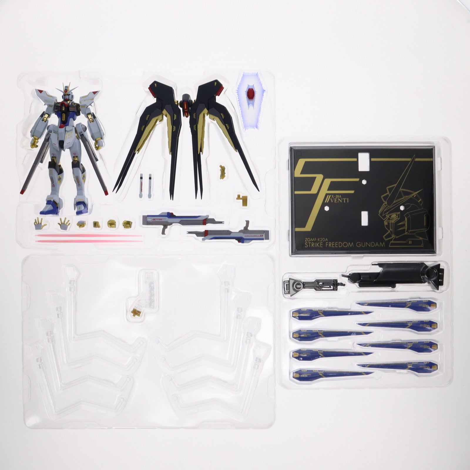 【中古即納】[FIG] 魂ウェブ商店限定 METAL ROBOT魂(SIDE MS) ストライクフリーダムガンダム 20th Anniversary Ver. 機動戦士ガンダムSEED DESTINY(シード デスティニー) 完成品 可動フィギュア バンダイスピリッツ(20231130)