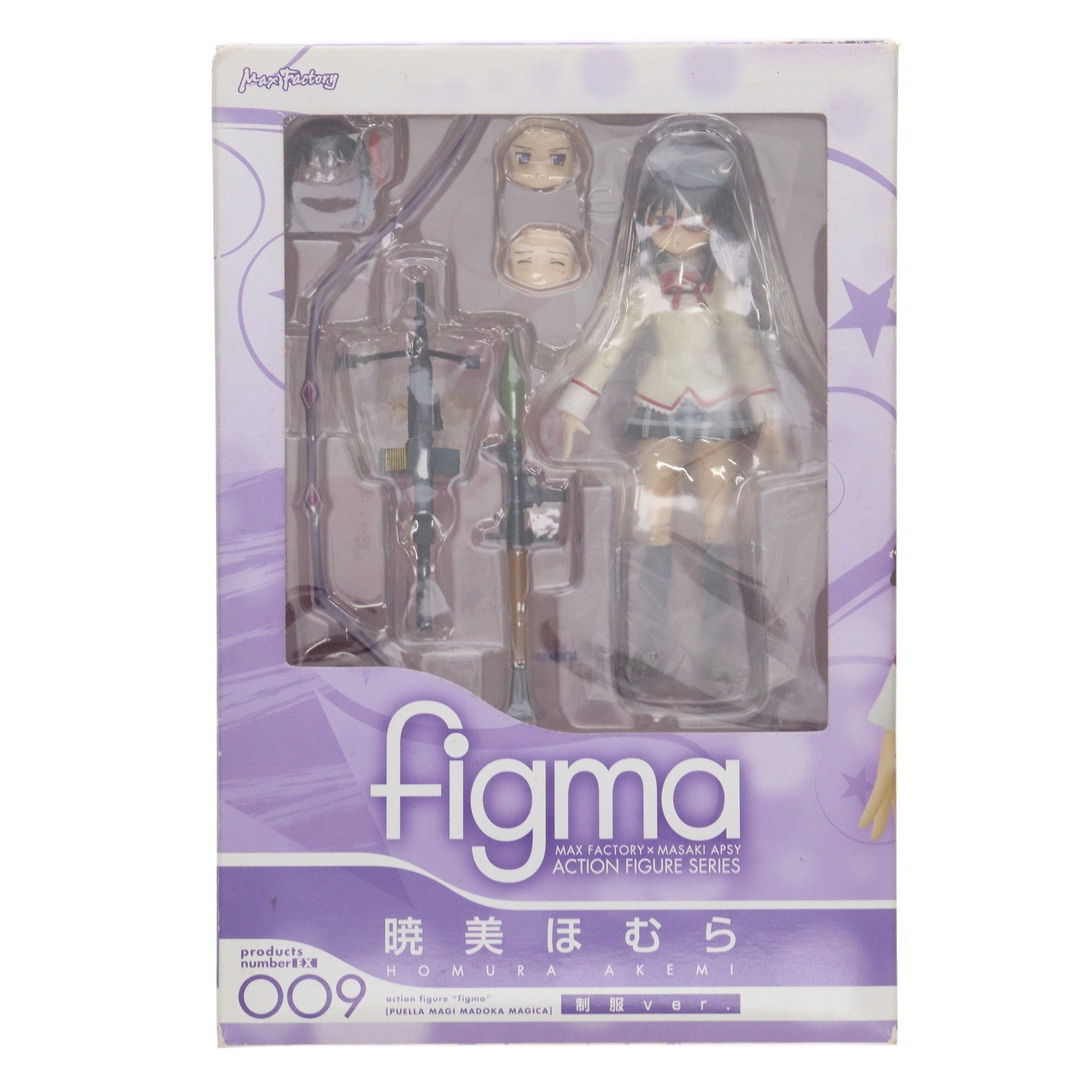 【中古即納】[FIG] figma(フィグマ) EX-009 暁美ほむら(あけみほむら) 制服ver. 魔法少女まどか☆マギカ 完成品 可動フィギュア ワンフェス2012冬&GOODSMILE ONLINE SHOP限定 マックスファクトリー(20120212)