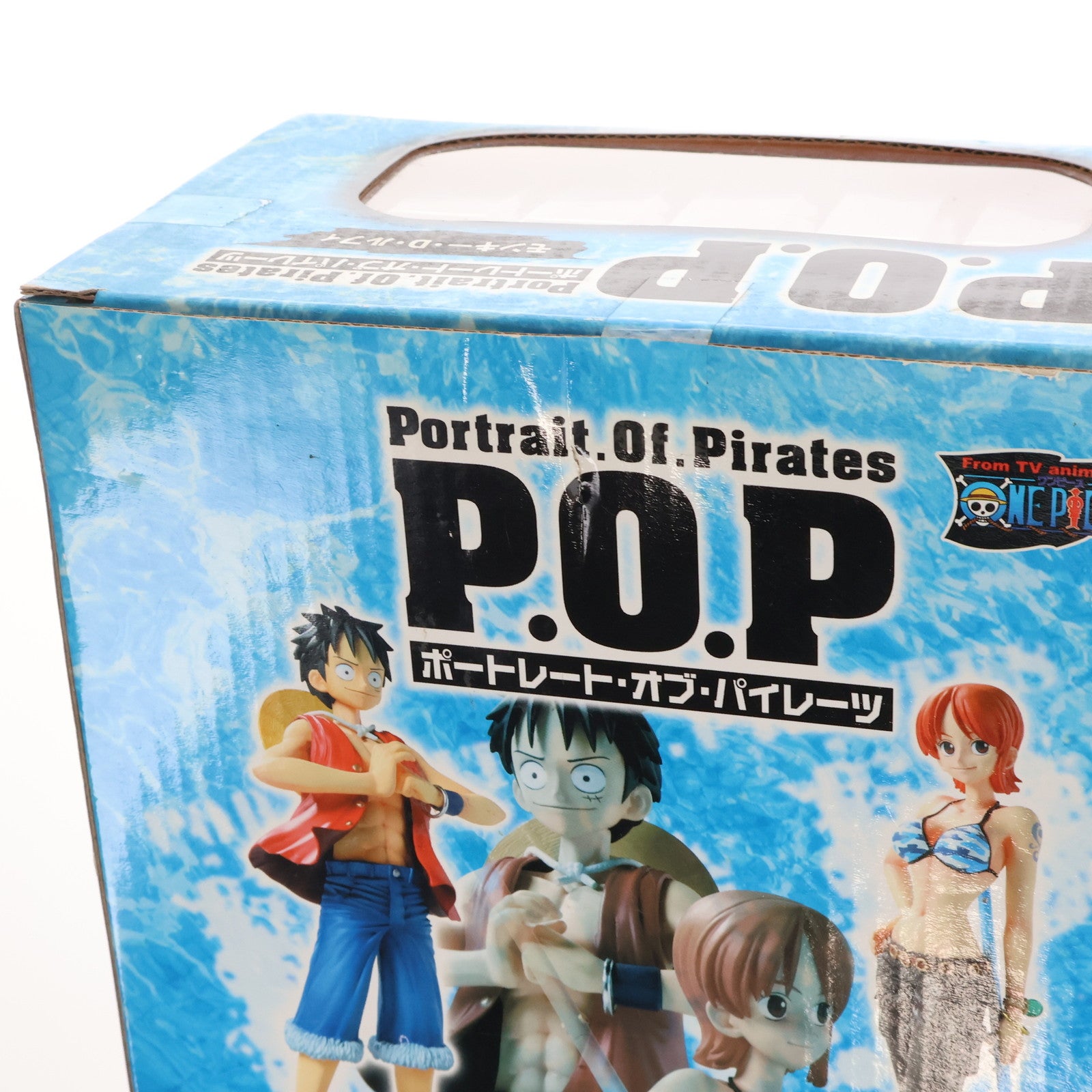 【中古即納】[FIG] エクセレントモデル Portrait.Of.Pirates P.O.P NEO-1 モンキー・D・ルフィ ONE PIECE(ワンピース) 1/8 完成品 フィギュア メガハウス(20080630)