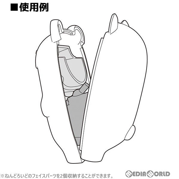 【中古即納】[FIG] ねんどろいどもあ きぐるみフェイスパーツケース シャチ フィギュア用アクセサリ グッドスマイルカンパニー(20221224)