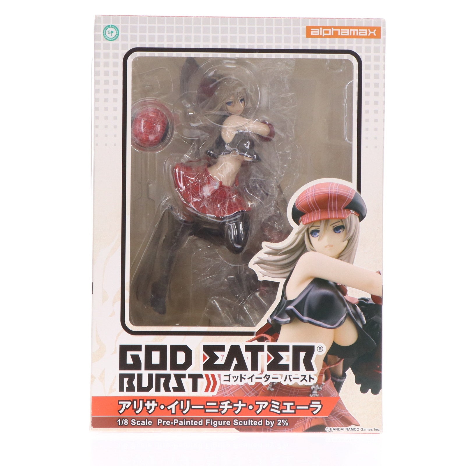 【中古即納】[FIG] アリサ・イリーニチナ・アミエーラ GOD EATER BURST(ゴッドイーターバースト) 1/8 完成品 フィギュア アルファマックス(20151129)