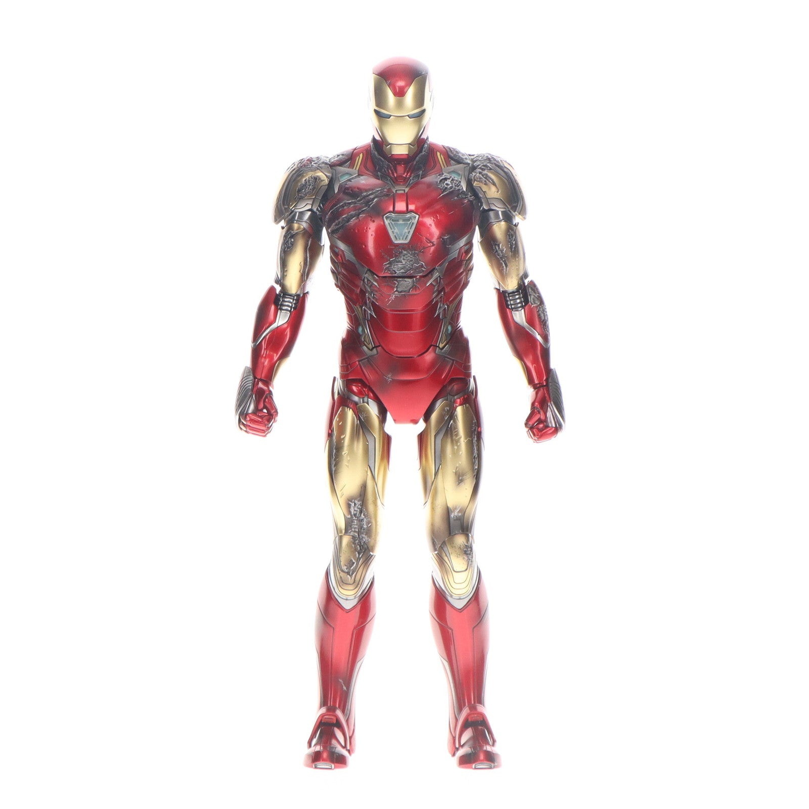 【中古即納】[FIG] ムービー・マスターピース DIECAST アイアンマン・マーク85(バトルダメージ版) アベンジャーズ/エンドゲーム 1/6 完成品 アクションフィギュア(MMS543D33) ホットトイズ(20220429)