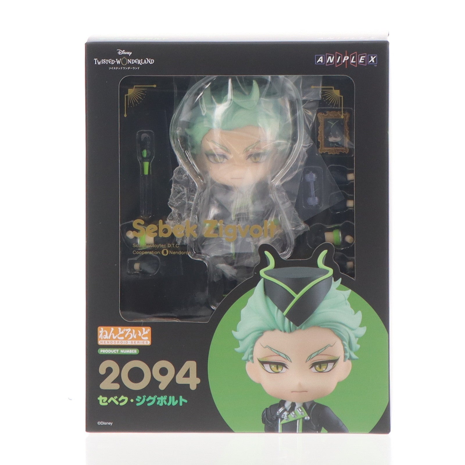 【中古即納】[FIG] ねんどろいど 2094 セベク・ジグボルト ディズニー ツイステッドワンダーランド 完成品 可動フィギュア GOODSMILE ONLINE SHOP&ANIPLEX+限定 アニプレックス(20230930)