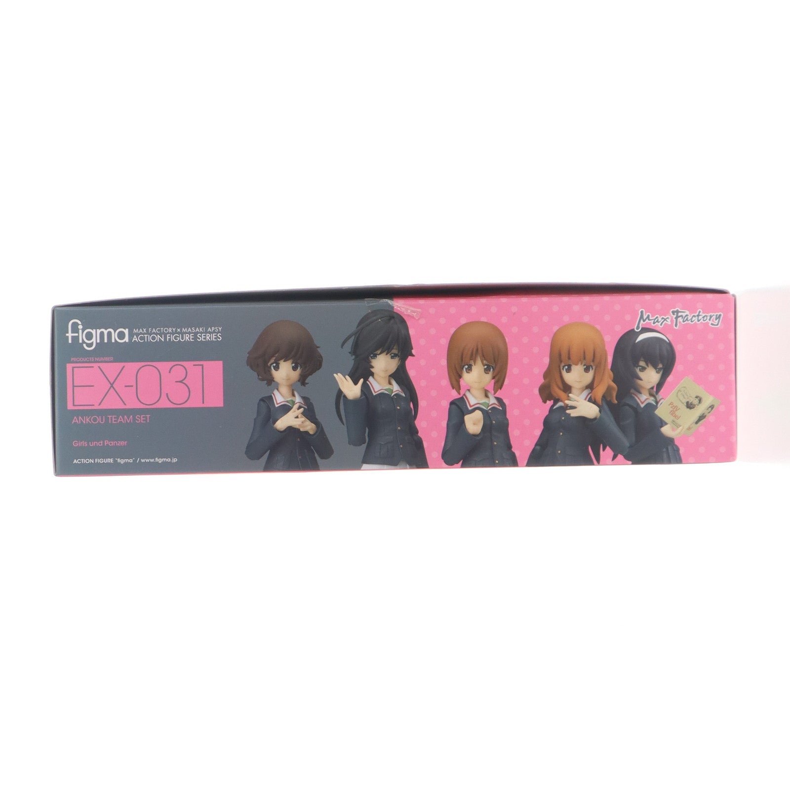【中古即納】[FIG] figma(フィグマ) EX-031 あんこうチームセット ガールズ&パンツァー 完成品 可動フィギュア ワンフェス2016冬&GOODSMILE ONLINE SHOP限定 マックスファクトリー(20160207)