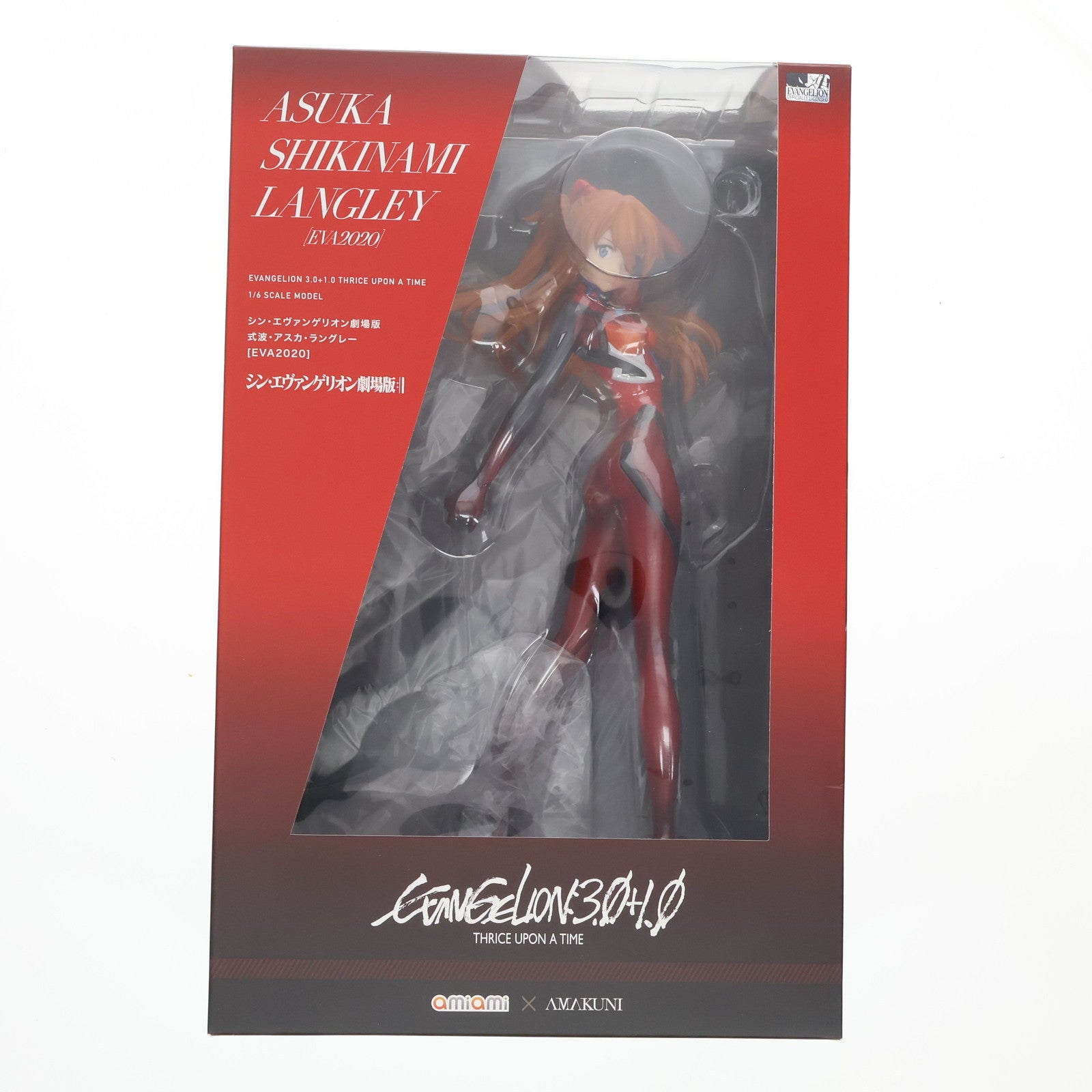 【中古即納】[FIG] 式波・アスカ・ラングレー [EVA2020] シン・エヴァンゲリオン劇場版 1/6 完成品 フィギュア AMAKUNI(アマクニ)(20211031)