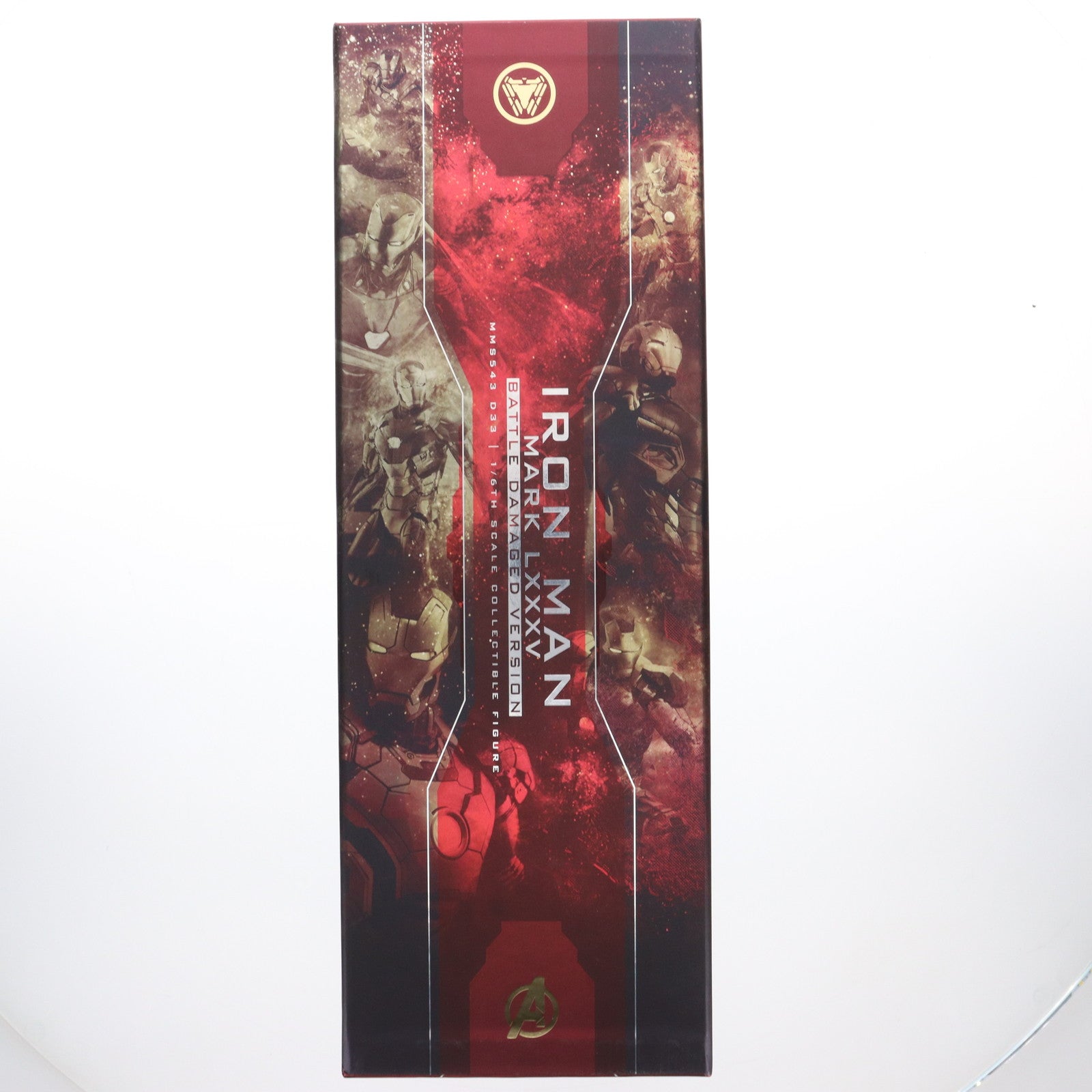 【中古即納】[FIG] ムービー・マスターピース DIECAST アイアンマン・マーク85(バトルダメージ版) アベンジャーズ/エンドゲーム 1/6 完成品 アクションフィギュア(MMS543D33) ホットトイズ(20220429)