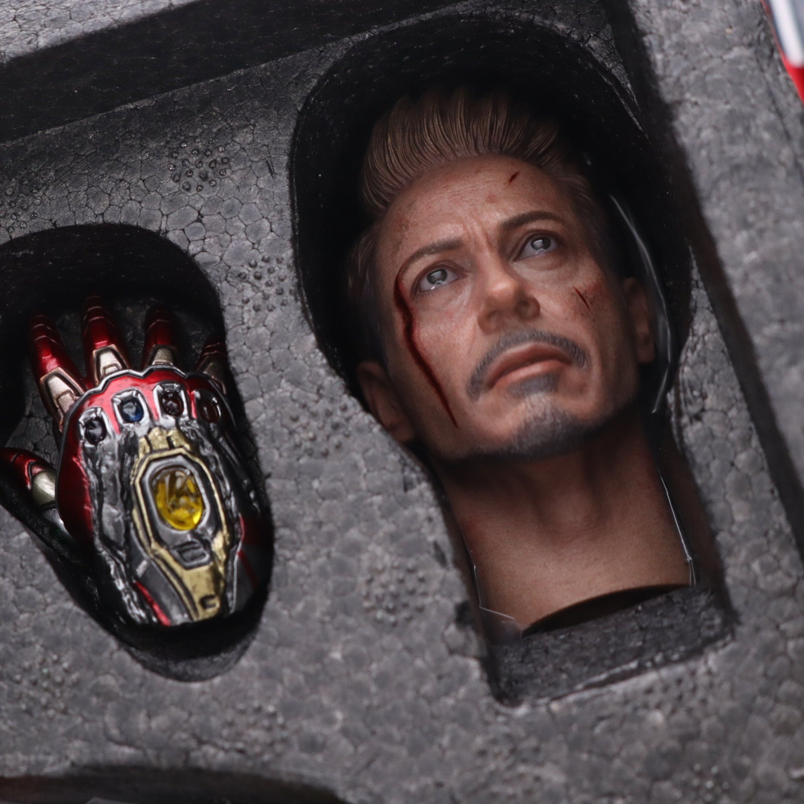 【中古即納】[FIG] ムービー・マスターピース DIECAST アイアンマン・マーク85(バトルダメージ版) アベンジャーズ/エンドゲーム 1/6 完成品 アクションフィギュア(MMS543D33) ホットトイズ(20220429)