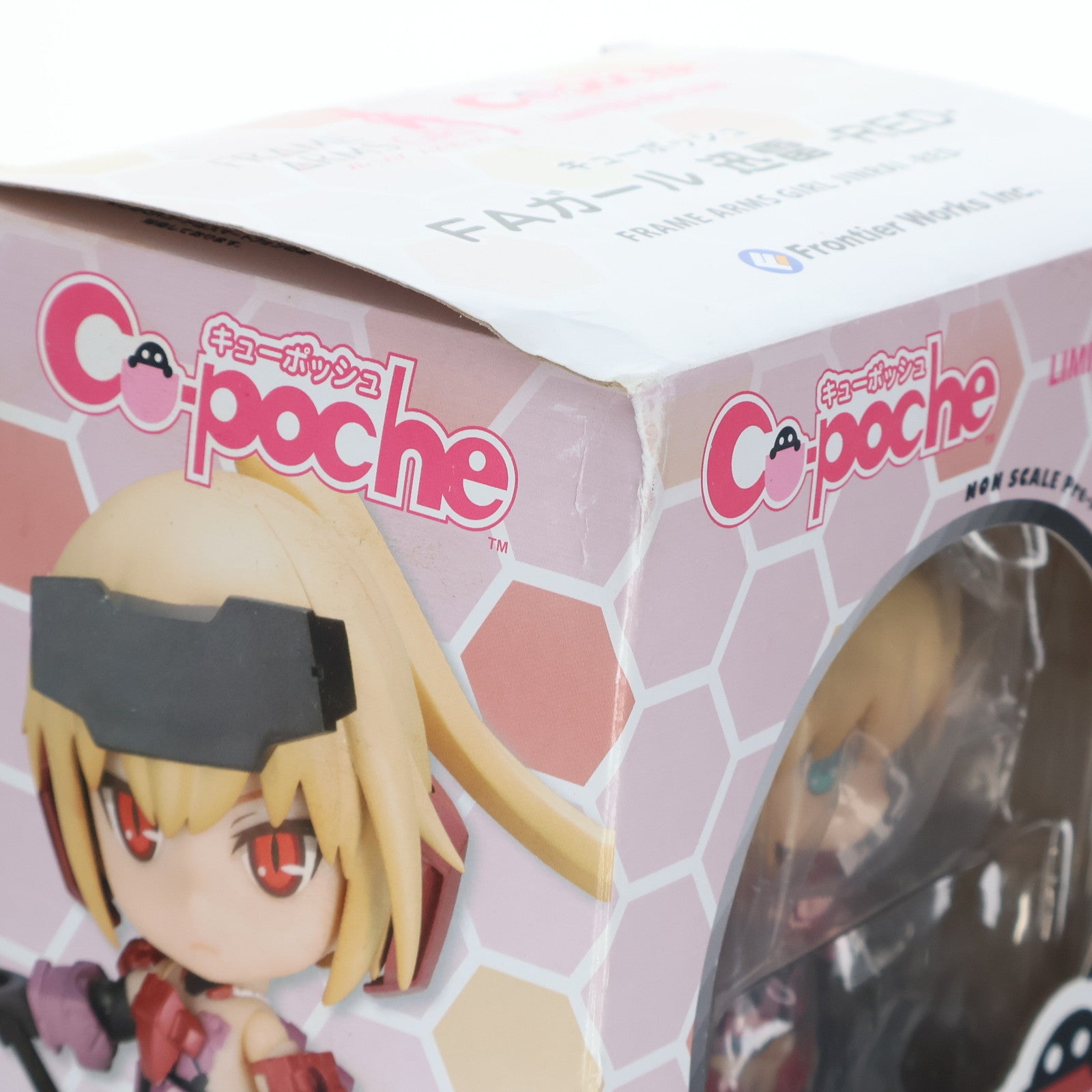 【中古即納】[FIG] (フィギュア単品) キューポッシュ FAガール 迅雷(じんらい)-RED-(LIMITED COLOR) アニメ フレームアームズ・ガール ドラマCD:R-2(完全初回限定生産) 同梱品 完成品 可動フィギュア フロンティアワークス(20200325)