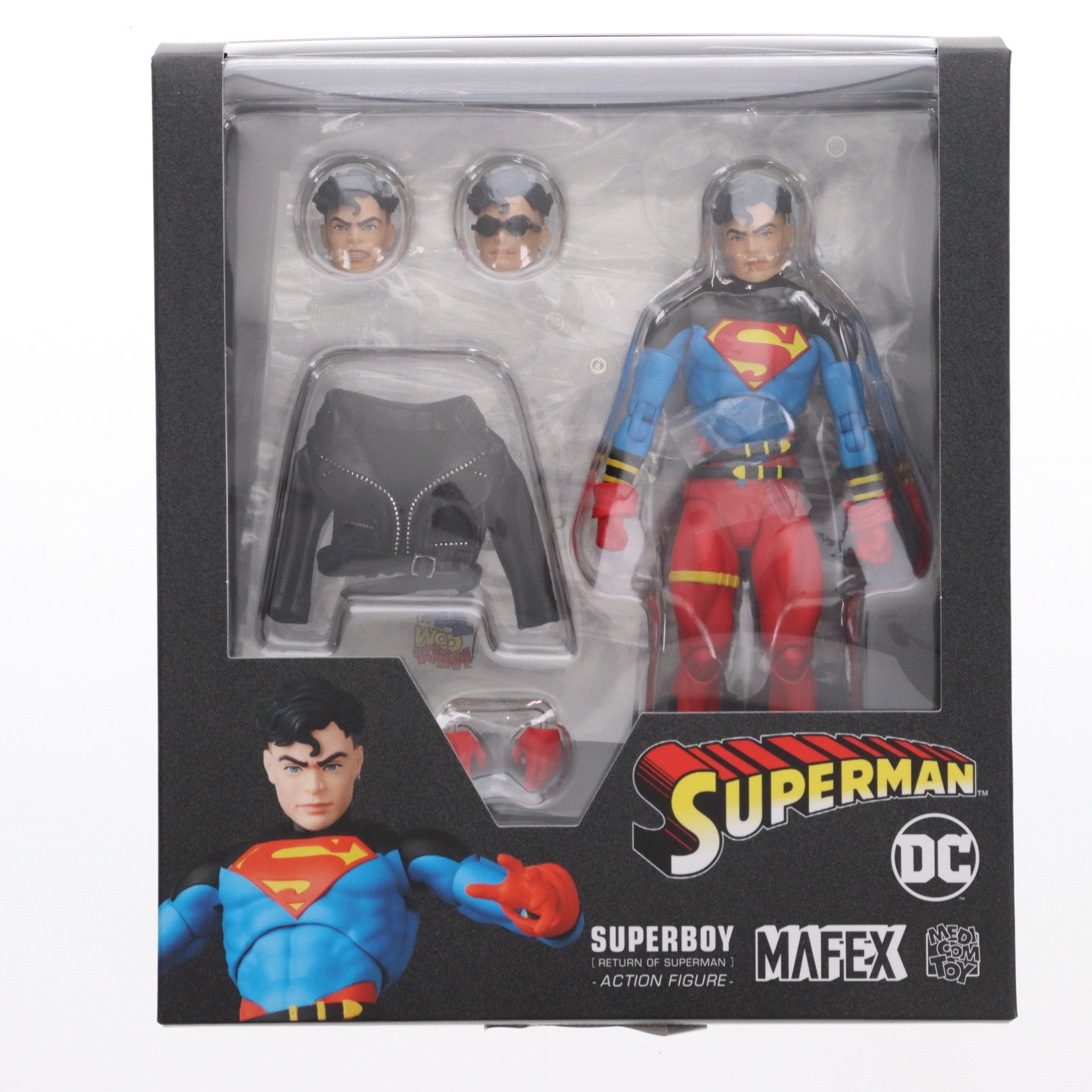 【中古即納】[FIG] マフェックス No.232 MAFEX SUPERBOY(RETURN OF SUPERMAN)(スーパーボーイ リターン・オブ・スーパーマン) 完成品 可動フィギュア メディコム・トイ(20250331)