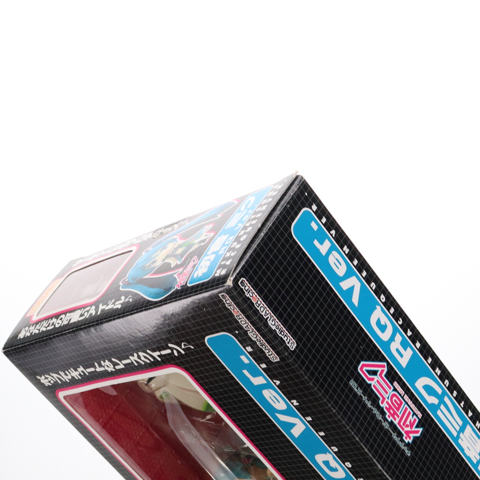 【中古即納】[FIG] ねんどろいど 075 初音ミク RQ Ver.(白) キャラクター・ボーカル・シリーズ01初音ミク 完成品 可動フィギュア Studie GLAD BMW Z4 最終個人スポンサー特典 StudieGLADR@cing(20090930)