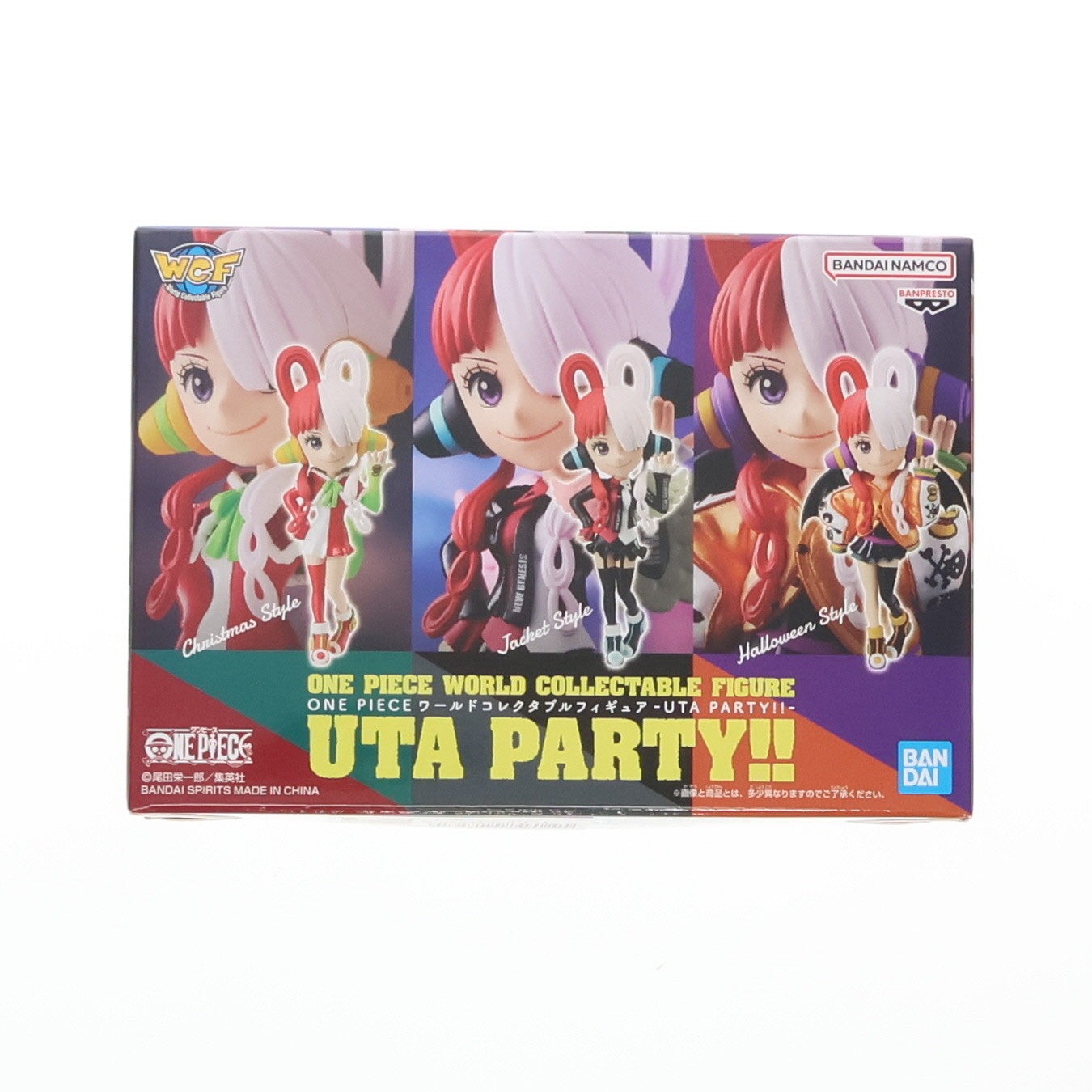 【中古即納】[FIG] ONE PIECE DAY online store限定 ウタ 3体セット ONE PIECE FILM RED(ワンピースフィルムレッド) ワールドコレクタブルフィギュア-UTA PARTY!! 完成品(2674454) バンダイスピリッツ(20231231)