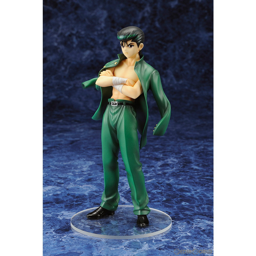【中古即納】[FIG] (再販) ARTFX J 浦飯幽助(うらめしゆうすけ) 幽☆遊☆白書 1/8 完成品 フィギュア(PV108) コトブキヤ(20230428)