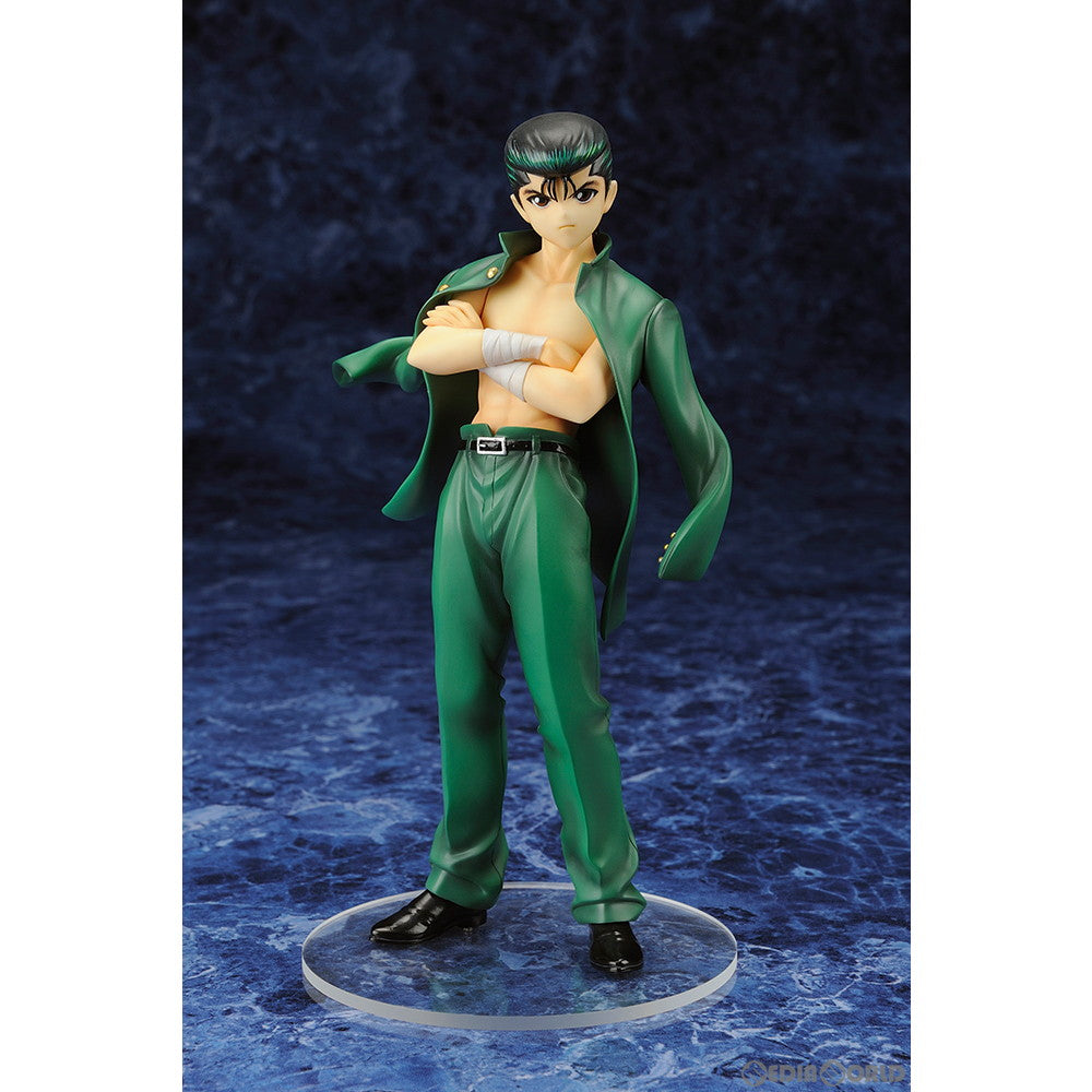 【中古即納】[FIG] (再販) ARTFX J 浦飯幽助(うらめしゆうすけ) 幽☆遊☆白書 1/8 完成品 フィギュア(PV108) コトブキヤ(20230428)