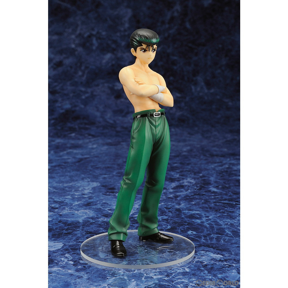 【中古即納】[FIG] (再販) ARTFX J 浦飯幽助(うらめしゆうすけ) 幽☆遊☆白書 1/8 完成品 フィギュア(PV108) コトブキヤ(20230428)
