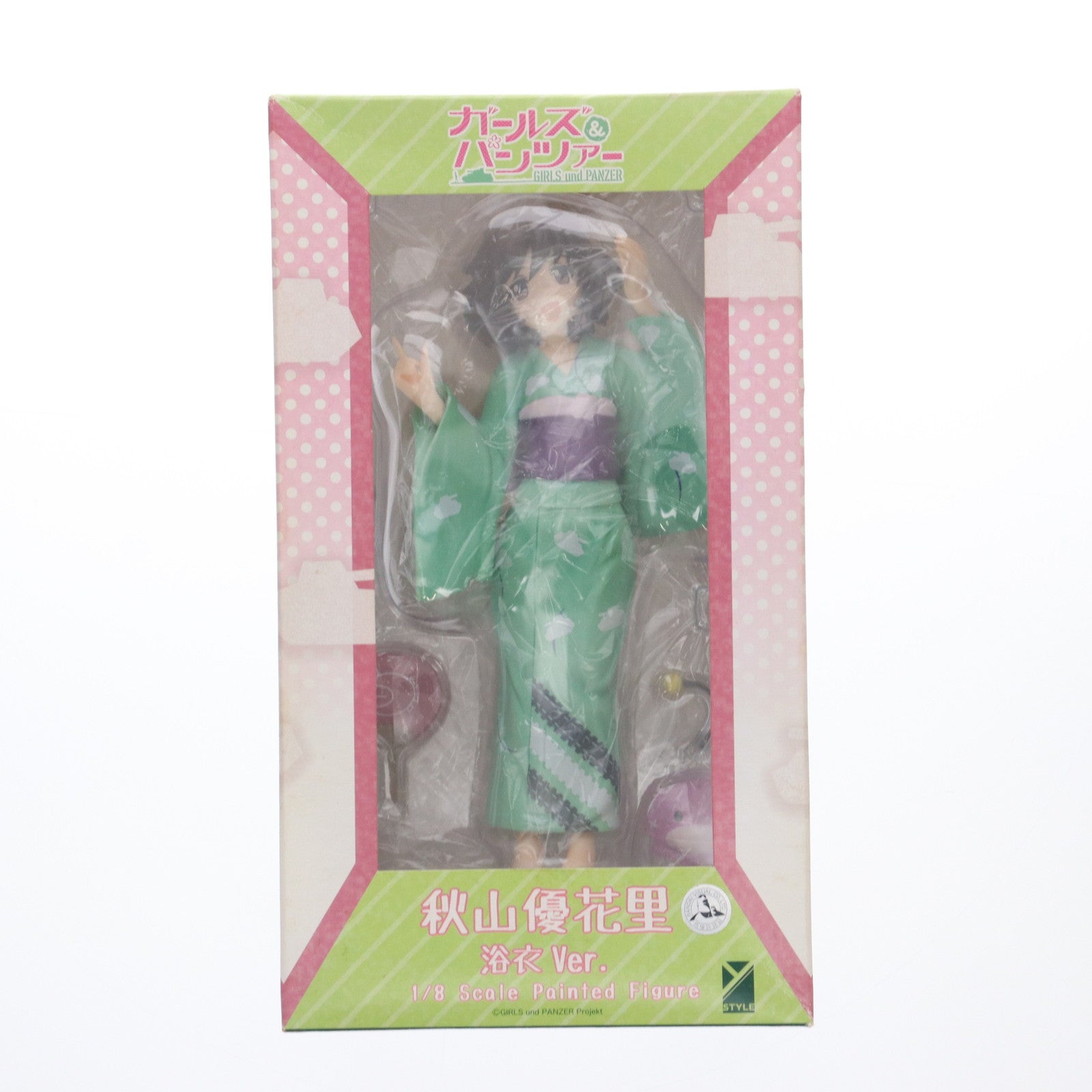 【中古即納】[FIG] 秋山優花里(あきやまゆかり) 浴衣Ver. ガールズ&パンツァー 1/8 完成品 フィギュア FREEing(フリーイング)(20160923)