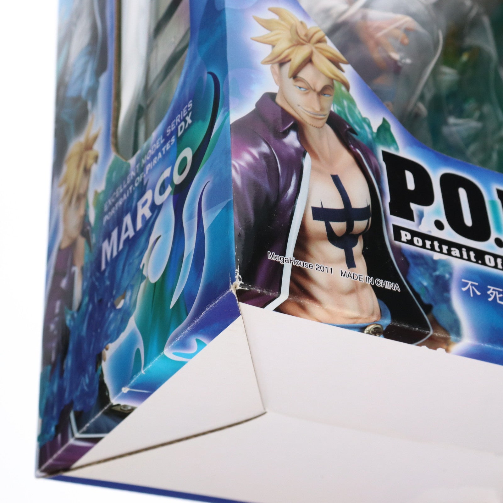 【中古即納】[FIG] Portrait.Of.Pirates P.O.P NEO-DX 不死鳥マルコ ONE PIECE(ワンピース) 1/8 完成品 フィギュア メガハウス(20111001)