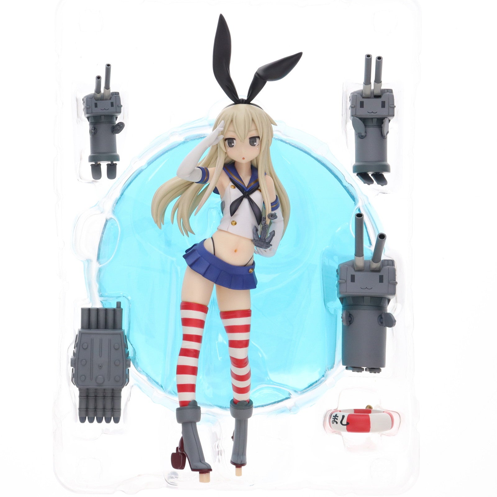【中古即納】[FIG] 島風(しまかぜ) 艦隊これくしょん -艦これ-1/8 完成品 フィギュア ホビージャパン(20140831)