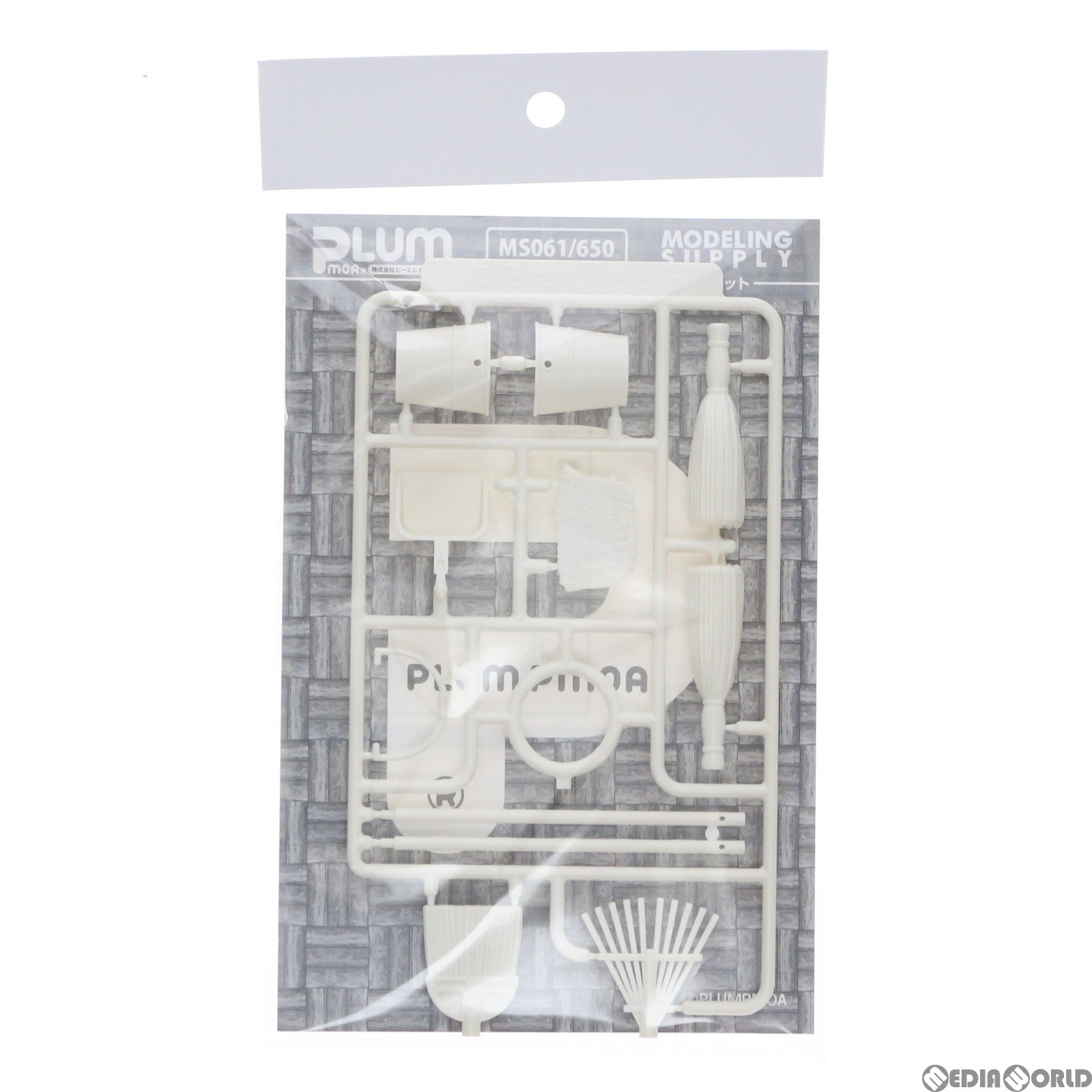 【中古即納】[FIG] (再販) プラ・アクセサリー03:おそうじセット プラモデル フィギュア用アクセサリ(MS061) PLUM(プラム)(20220407)