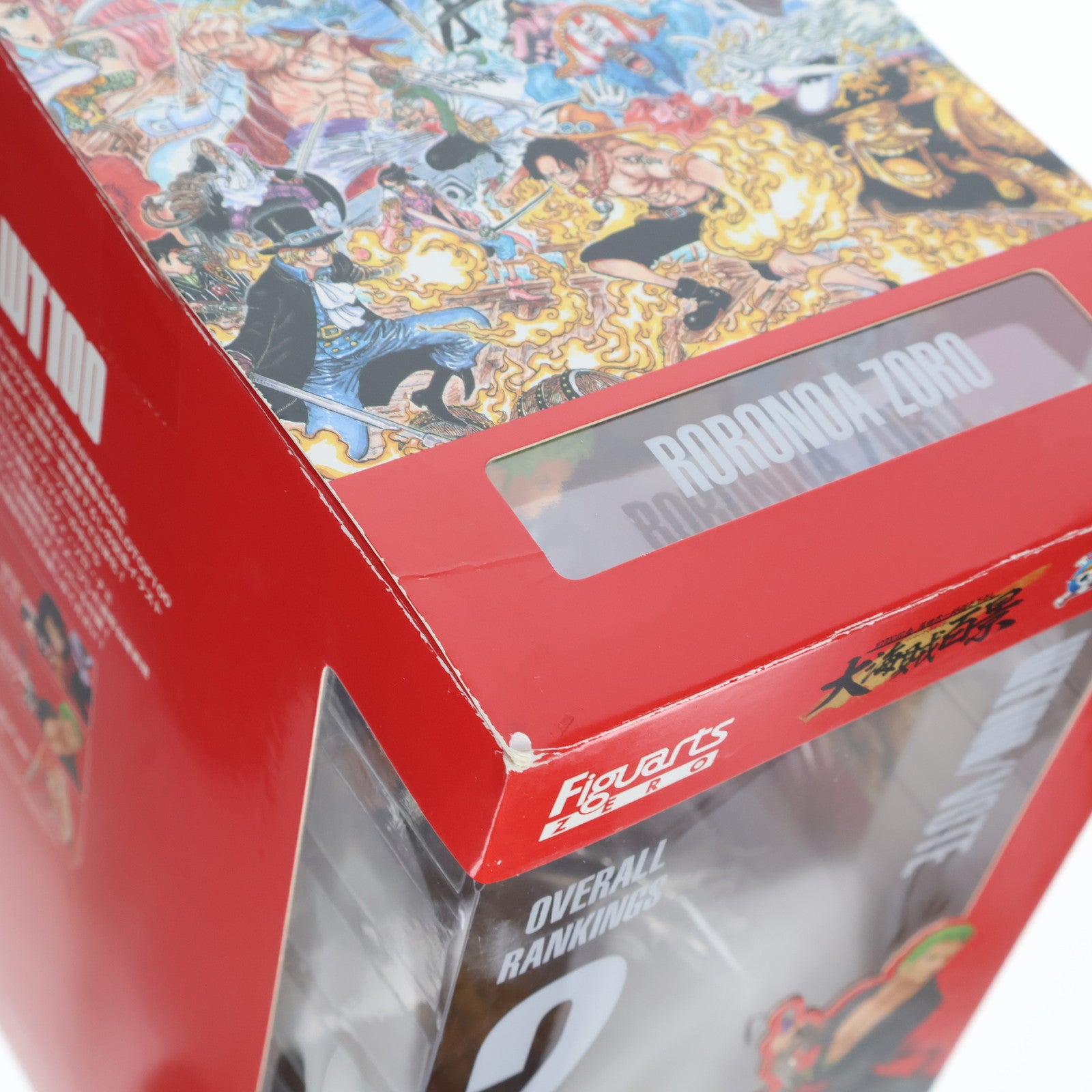 【中古即納】[FIG] フィギュアーツZERO ロロノア・ゾロ WT100記念 尾田栄一郎描き下ろし 大海賊百景 ONE PIECE(ワンピース) 完成品 フィギュア バンダイスピリッツ(20220326)