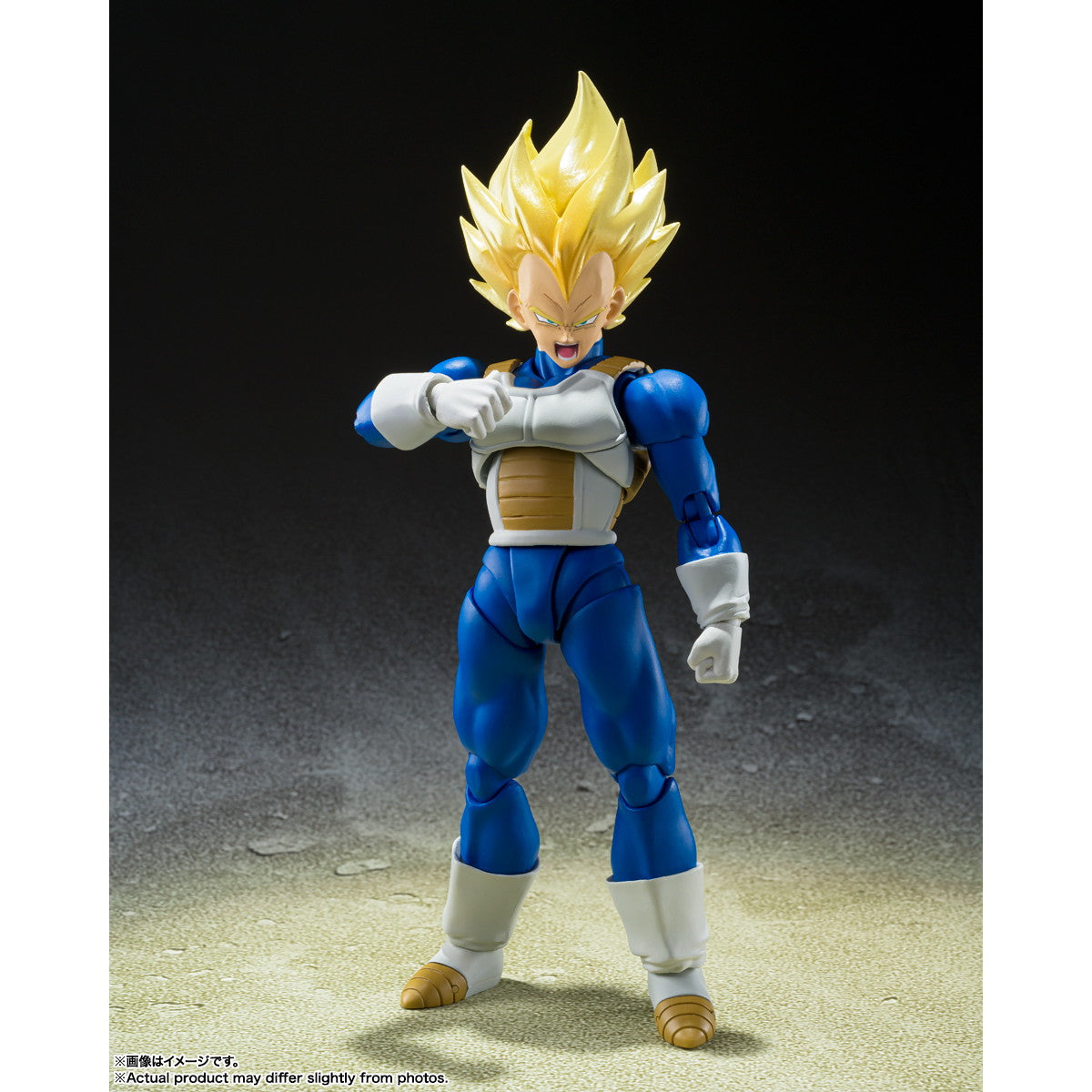 【中古即納】[FIG] (再々販) S.H.Figuarts(フィギュアーツ) スーパーサイヤ人ベジータ-目覚めるスーパーサイヤ人の血- ドラゴンボールZ 完成品 可動フィギュア バンダイスピリッツ(20240622)