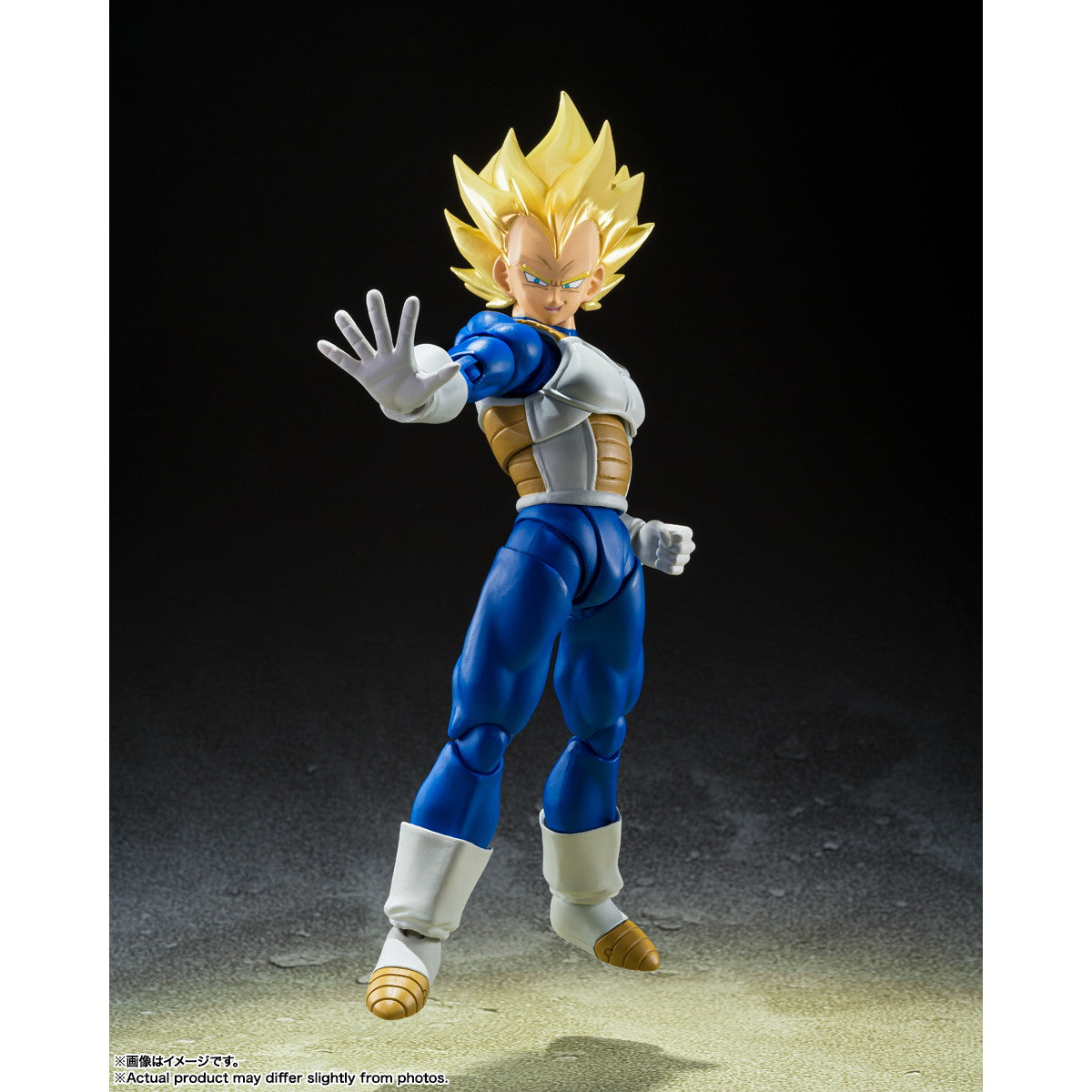 【中古即納】[FIG] (再々販) S.H.Figuarts(フィギュアーツ) スーパーサイヤ人ベジータ-目覚めるスーパーサイヤ人の血- ドラゴンボールZ 完成品 可動フィギュア バンダイスピリッツ(20240622)