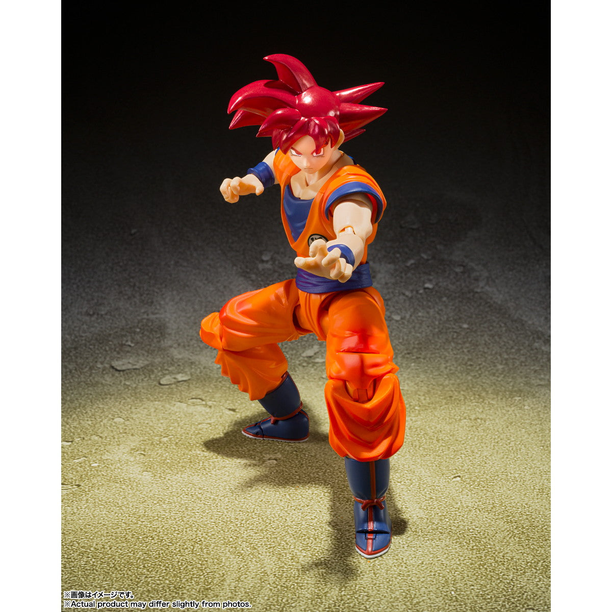 【中古即納】[FIG] (再販) S.H.Figuarts(フィギュアーツ) スーパーサイヤ人ゴッド孫悟空-正しき心がもたらすサイヤ人の神- ドラゴンボール超(スーパー) 完成品 可動フィギュア バンダイスピリッツ(20250412)