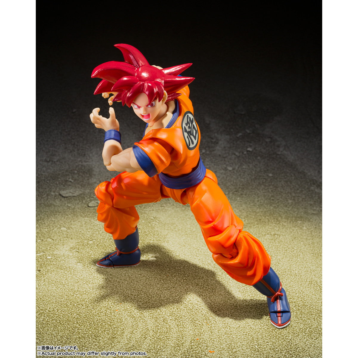 【中古即納】[FIG] (再販) S.H.Figuarts(フィギュアーツ) スーパーサイヤ人ゴッド孫悟空-正しき心がもたらすサイヤ人の神- ドラゴンボール超(スーパー) 完成品 可動フィギュア バンダイスピリッツ(20250412)