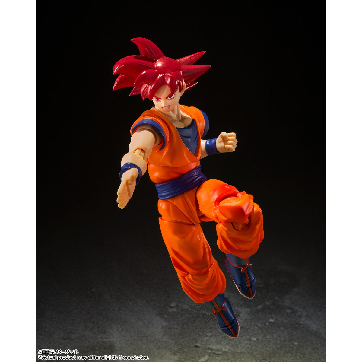 【中古即納】[FIG] (再販) S.H.Figuarts(フィギュアーツ) スーパーサイヤ人ゴッド孫悟空-正しき心がもたらすサイヤ人の神- ドラゴンボール超(スーパー) 完成品 可動フィギュア バンダイスピリッツ(20250412)