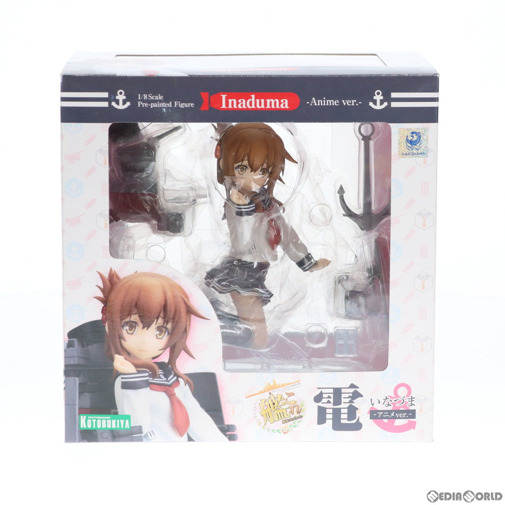 【中古即納】[FIG] 電(いなづま) -アニメver.- 艦隊これくしょん -艦これ- 1/8 完成品 フィギュア(PP592) コトブキヤ(20161013)
