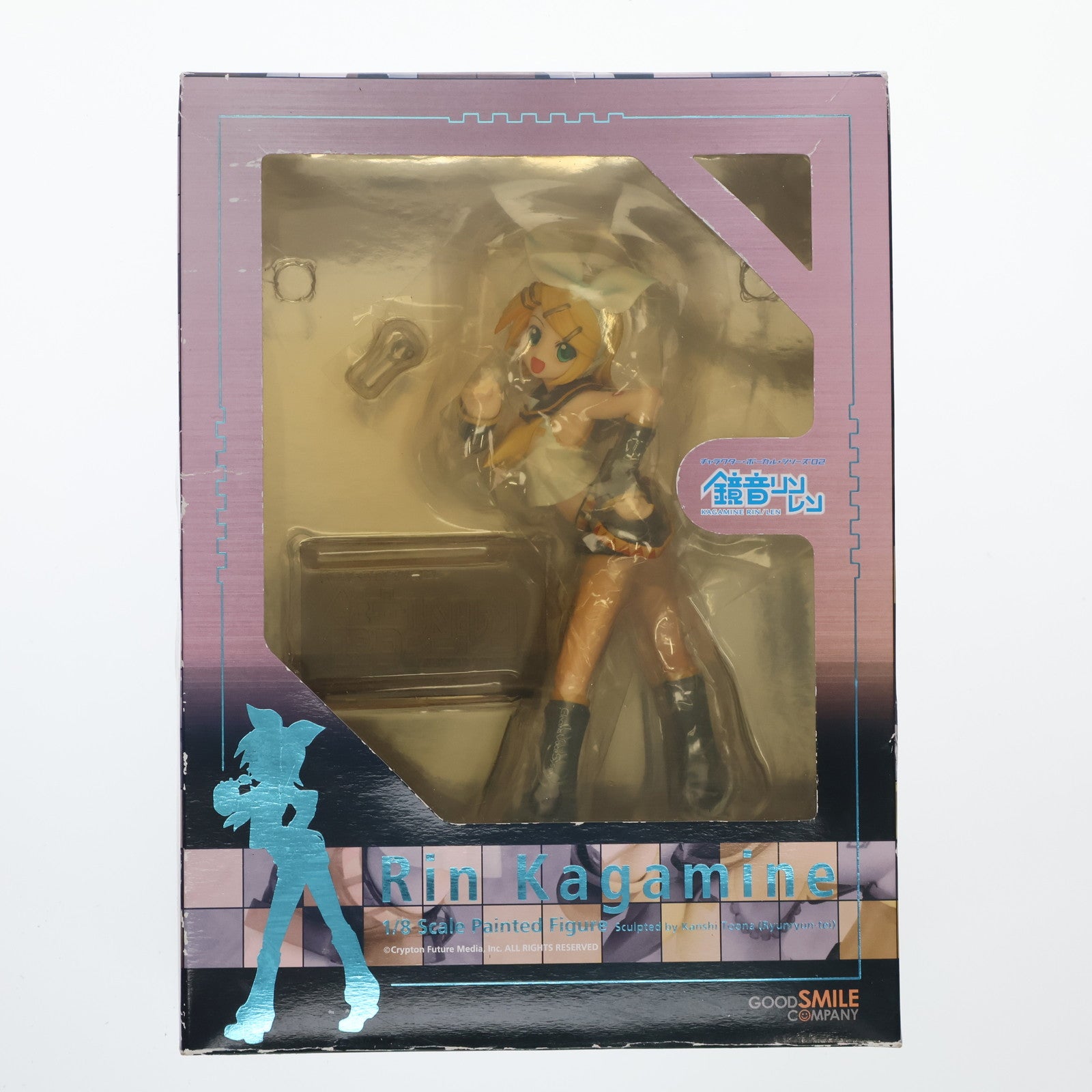 【中古即納】[FIG] 鏡音リン(かがみねりん) キャラクターボーカルシリーズ02 鏡音リン・レン 1/8 完成品 フィギュア グッドスマイルカンパニー(20130713)
