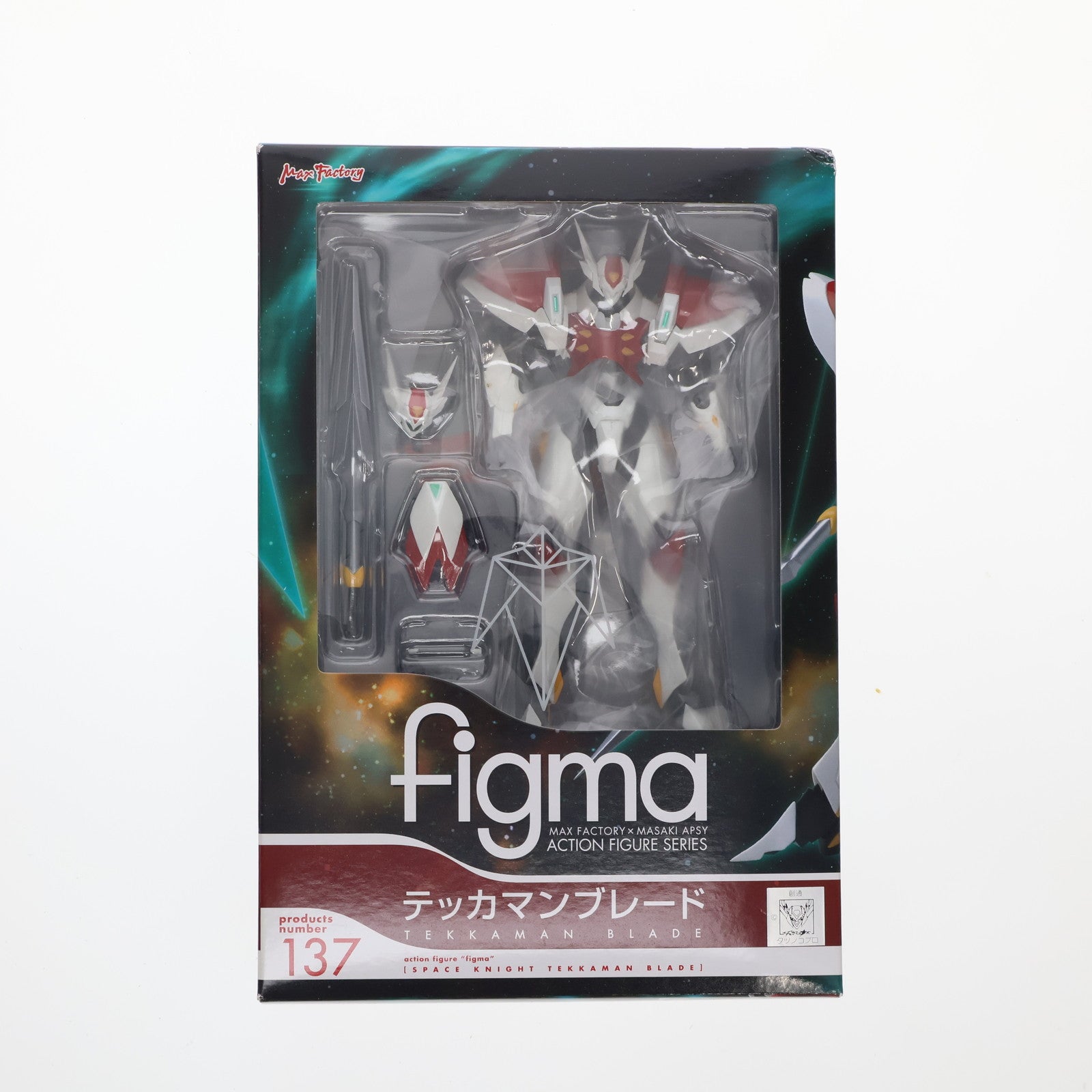 【中古即納】[FIG] figma(フィグマ) 137 テッカマンブレード 宇宙の騎士テッカマンブレード 完成品 可動フィギュア マックスファクトリー(20121201)