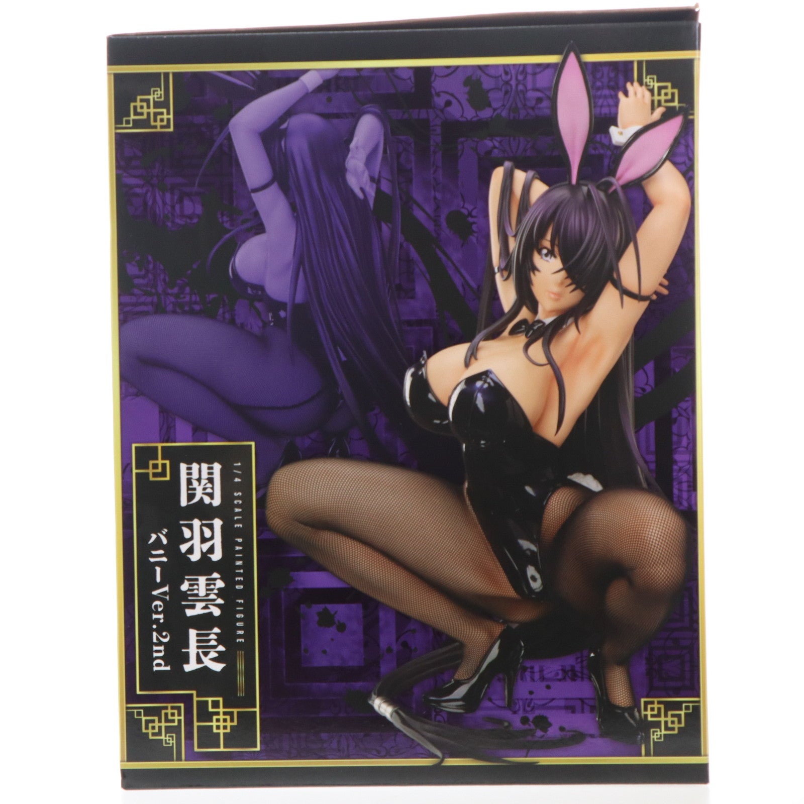 【中古即納】[FIG] B-style 関羽雲長(かんううんちょう) バニーVer.2nd 真・一騎当千 1/4 完成品 フィギュア フリーイング(20231031)