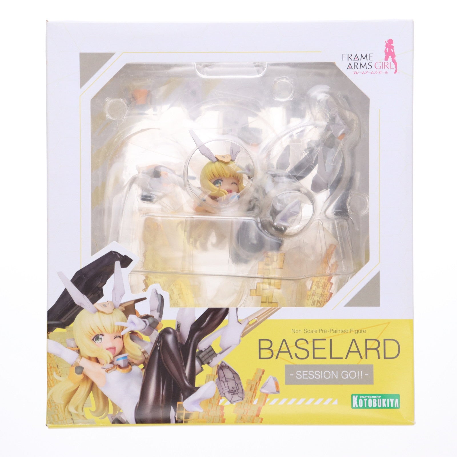 【中古即納】[FIG] コトブキヤ限定特典付属 フレームアームズ・ガール バーゼラルド -SESSION GO!!- 完成品 フィギュア(PP773) コトブキヤ(20190626)