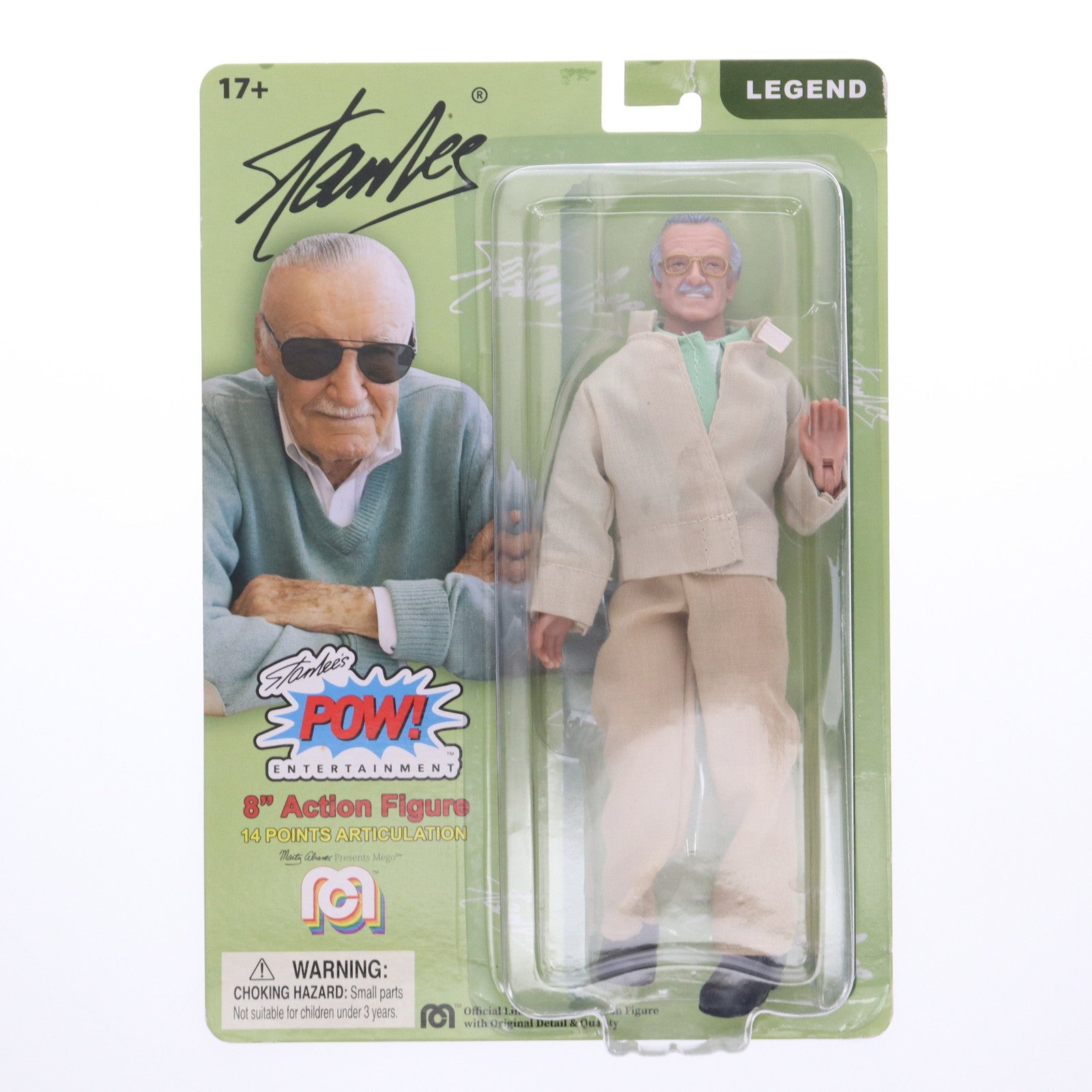 【中古即納】[FIG] スタン・リー 完成品 8インチ アクションフィギュア(62749) MEGO(メゴ)(20201231)