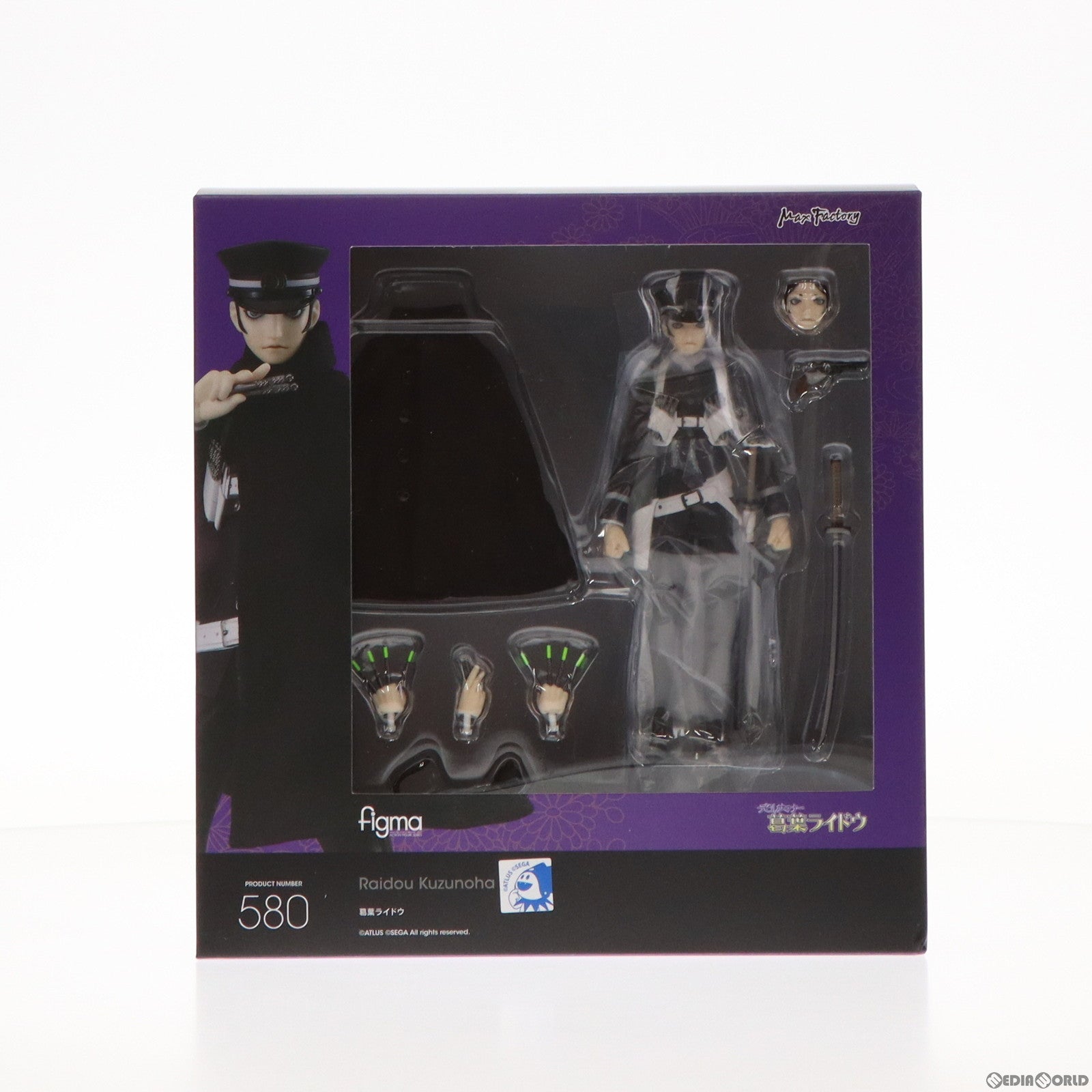 【中古即納】[FIG] figma(フィグマ) 葛葉ライドウ(くずのはらいどう) デビルサマナー 完成品 可動フィギュア GOODSMILE ONLINE SHOP&Amazon.co.jp&あみあみ&アトラスDショップ限定 マックスファクトリー(20230930)