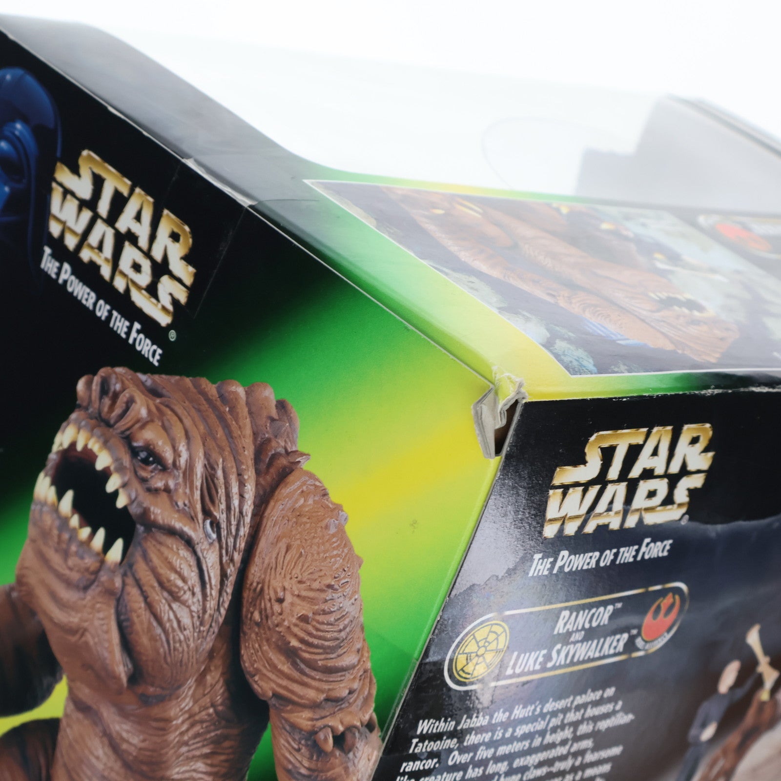【中古即納】[FIG] STAR WARS(スター・ウォーズ) パワー・オブ・ザ・フォース ランコア&ルーク・スカイウォーカー 完成品 DXクリーチャーフィギュア(69771/69655) Kenner(ケナー)(19991231)