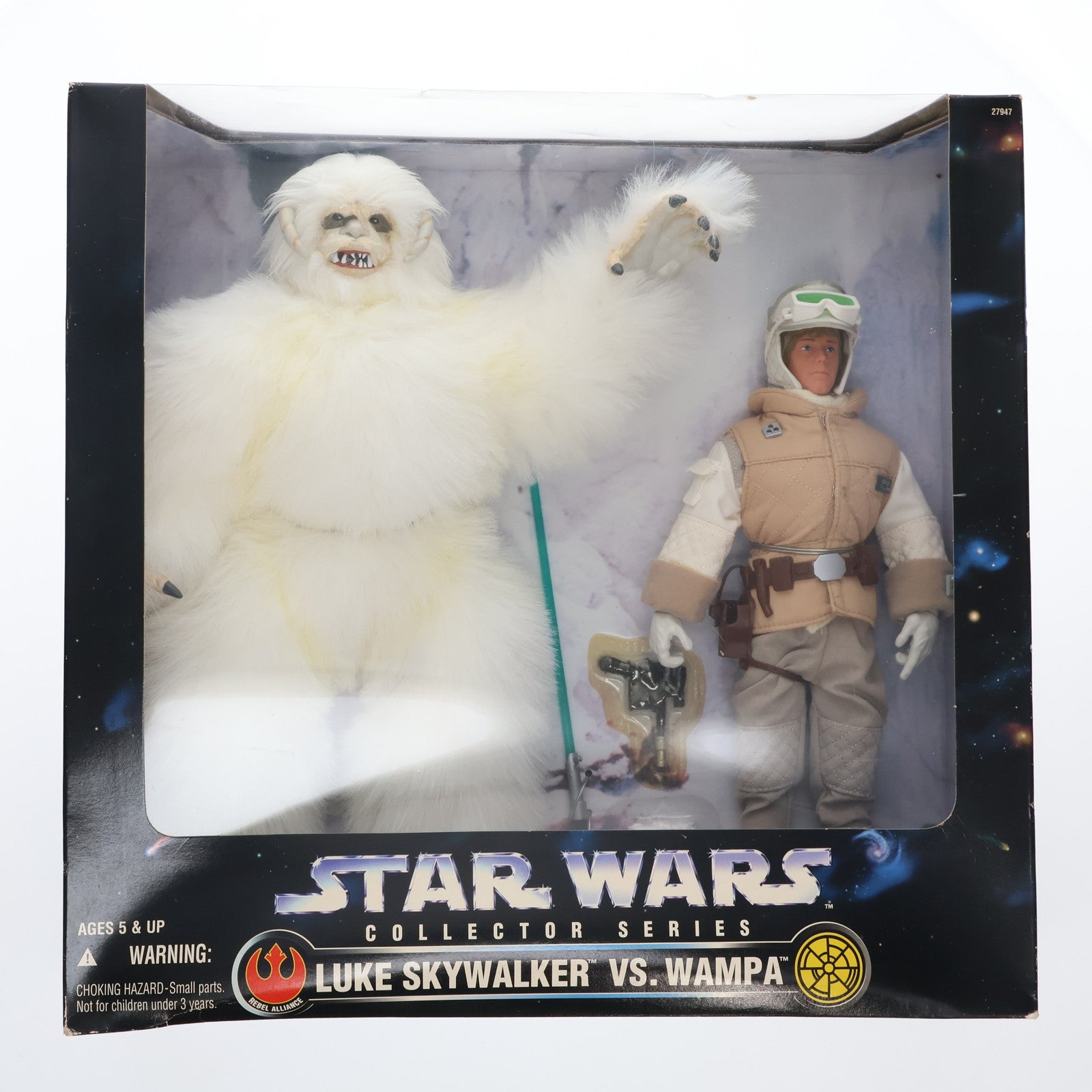 【中古即納】[FIG] スター・ウォーズ コレクターシリーズ コレクターシリーズ ルーク・スカイウォーカー VS ワンパ STAR WARS 完成品 フィギュア Kenner(ケナー)(19901231)