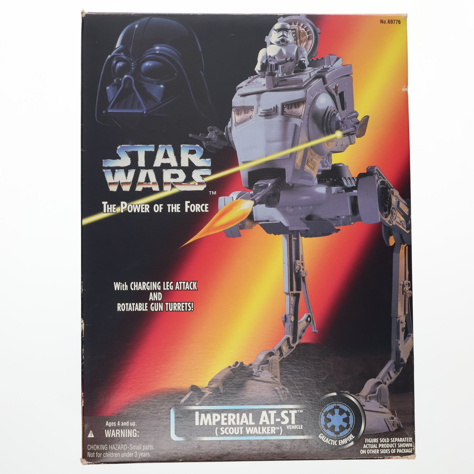 【中古即納】[FIG] スター・ウォーズ パワー・オブ・ザ・フォース ベーシックフィギュア インペリアルAT-ST(スカウト・ウォーカー) STAR WARS 完成品 可動フィギュア(69776) Kenner(ケナー)(19951231)