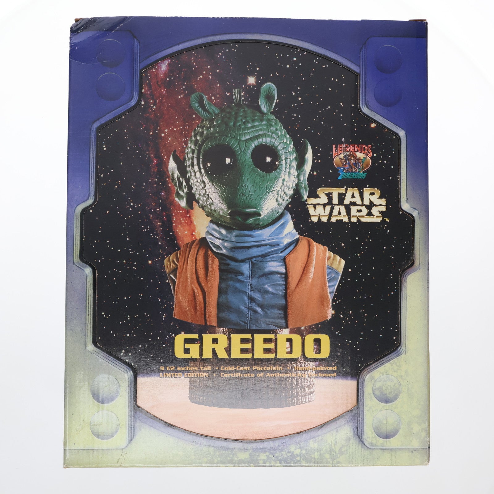 【中古即納】[FIG] グリード バストスタチュー STAR WARS(スター・ウォーズ) 完成品 フィギュア Legends in 3 Dimensions(19971231)