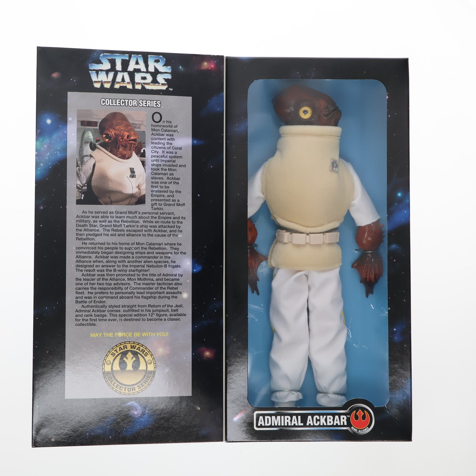 【中古即納】[FIG] スター・ウォーズ コレクターシリーズ アクバー提督 STAR WARS 完成品 可動フィギュア(27866/27862) Kenner(ケナー)(19991231)