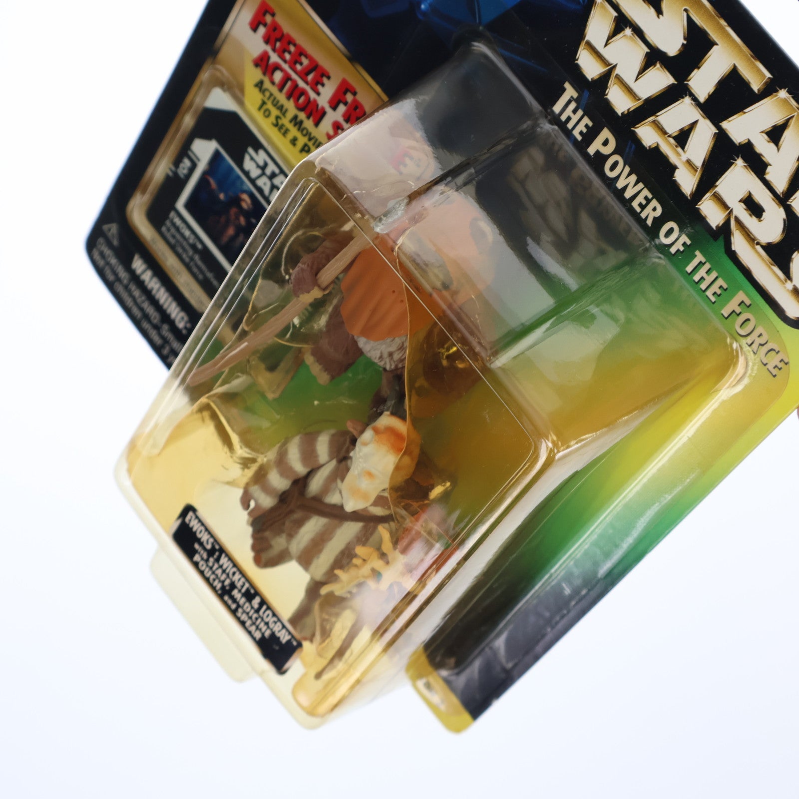 【中古即納】[FIG] The Power Of The Force Ewoks: Wicket & Logray(イウォーク ウィケット&ログレイ) STAR WARS(スター・ウォーズ) 完成品 フィギュア(69711) ハズブロ(19971231)