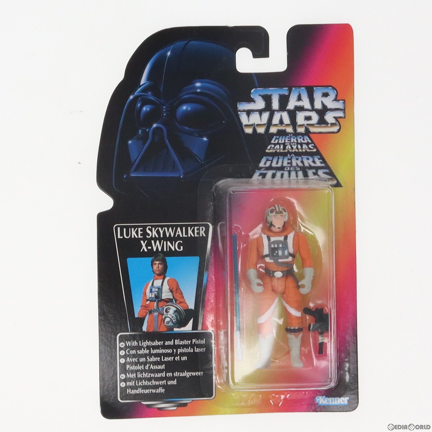 【中古即納】[FIG] スター・ウォーズ パワー・オブ・ザ・フォース ベーシックフィギュア ルーク イン X-ウィングファイター マルチランゲージ版 STAR WARS 完成品 可動フィギュア ハズブロ(19991231)