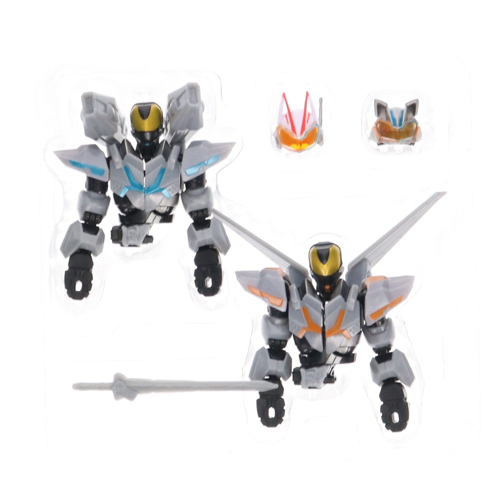 【中古即納】[FIG] 仮面ライダーギーツ&仮面ライダータイクーン コマンドフォームセット リボルブチェンジフィギュア 完成品 可動フィギュア バンダイ(20221227)